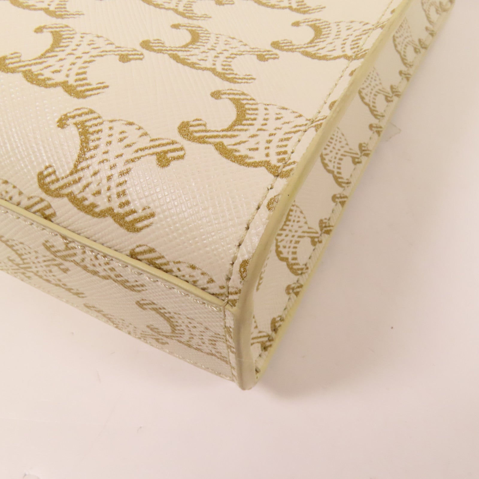 CELINE 塗層帆布Mini Vertical Cabas手挽肩背兩用袋