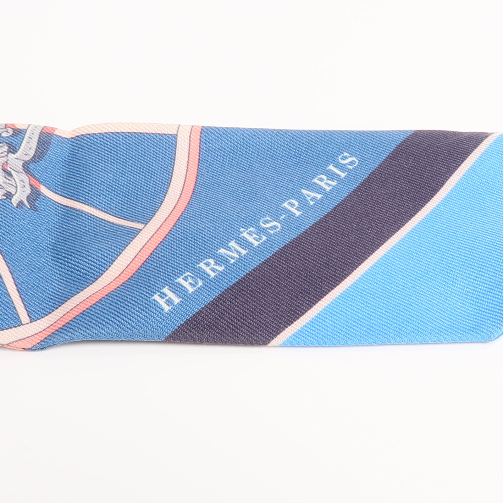 HERMES 絲質Twilly絲巾