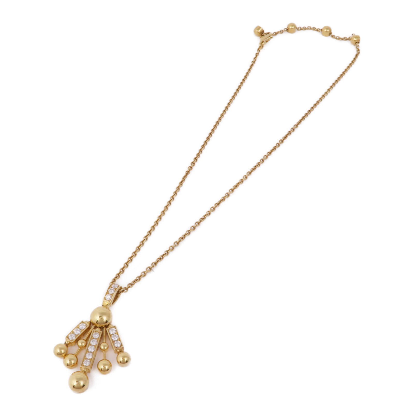BVLGARI 18K黃金Astra Recerchi Fireworks鑽石項鍊