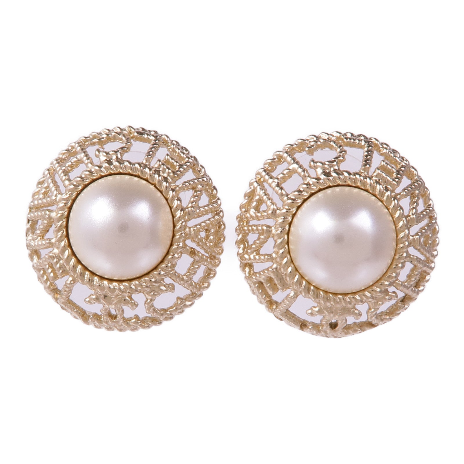 CHANEL PVC/金屬Earrings耳環