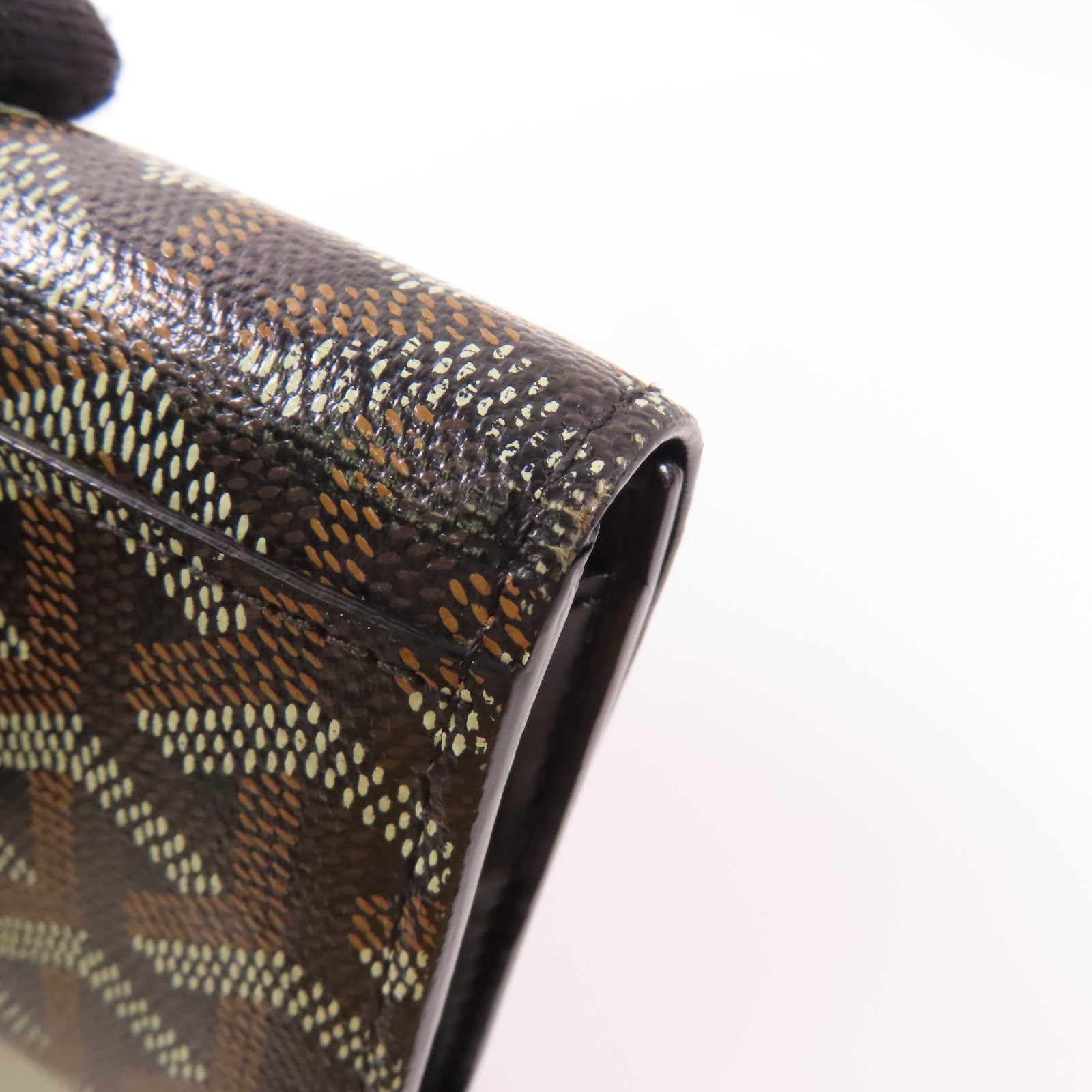 GOYARD 塗層帆布Long Wallet銀扣長錢包