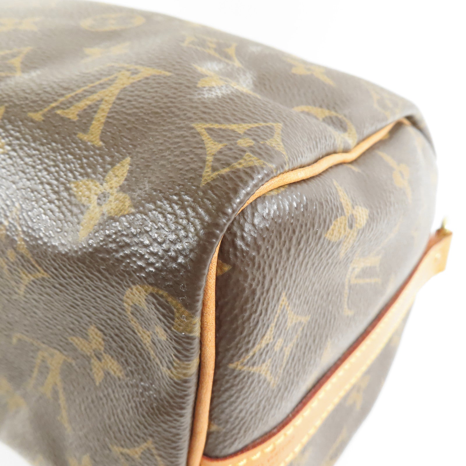 LOUIS VUITTON Monogram Speedy Bandouliere 25金扣手挽肩背兩用袋