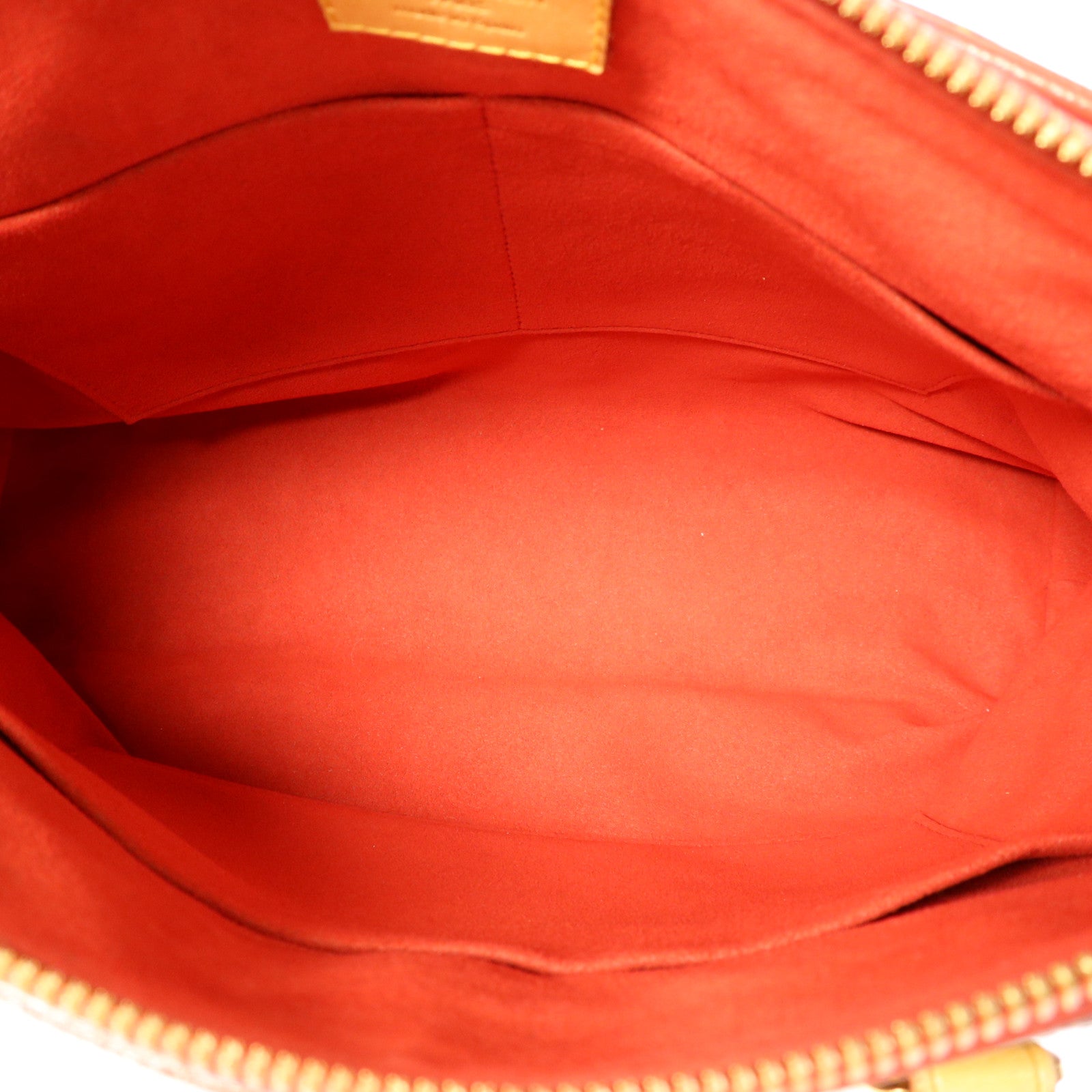 LOUIS VUITTON Monogram Pallas金扣手挽肩背兩用袋棕色/紅色