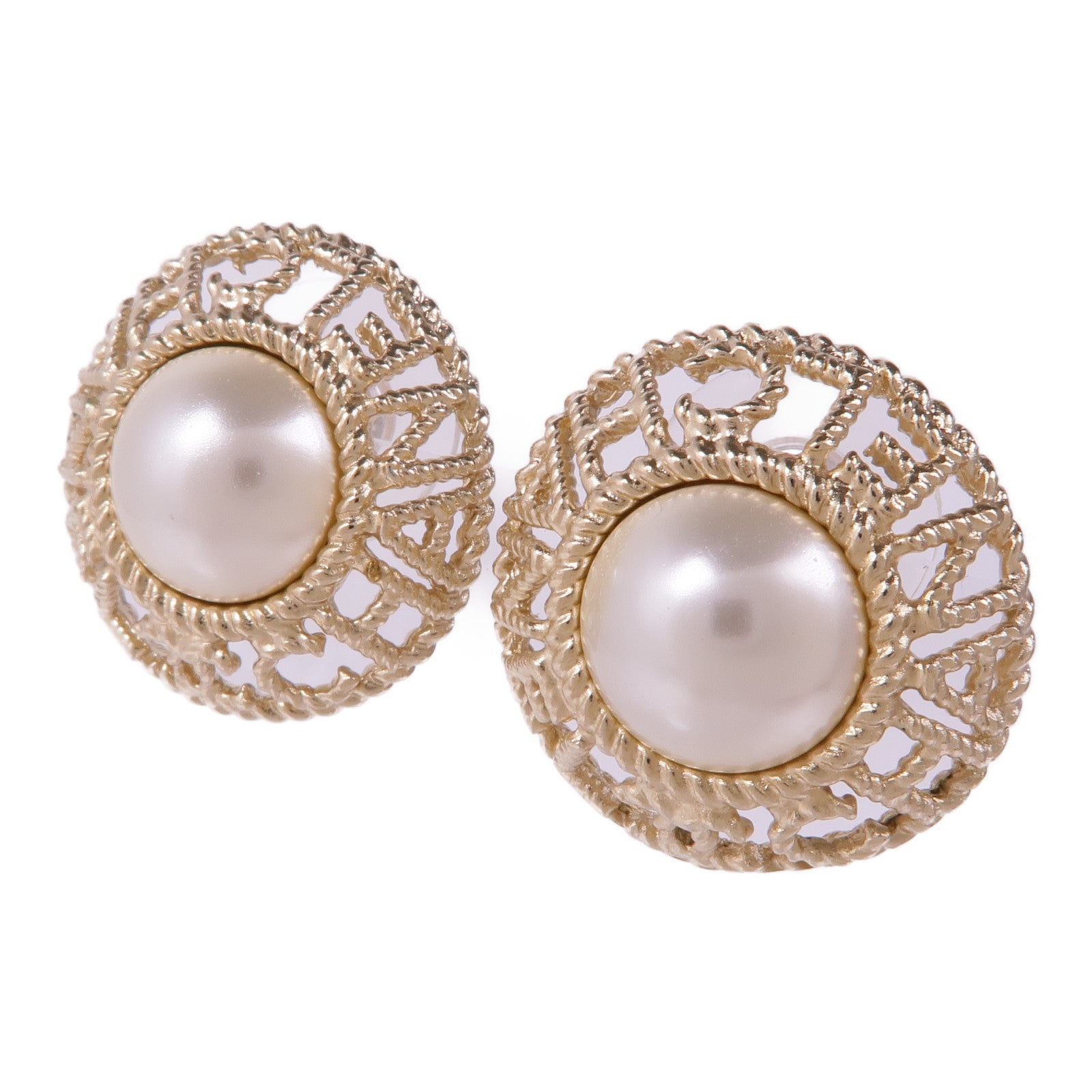 CHANEL PVC/金屬Earrings耳環