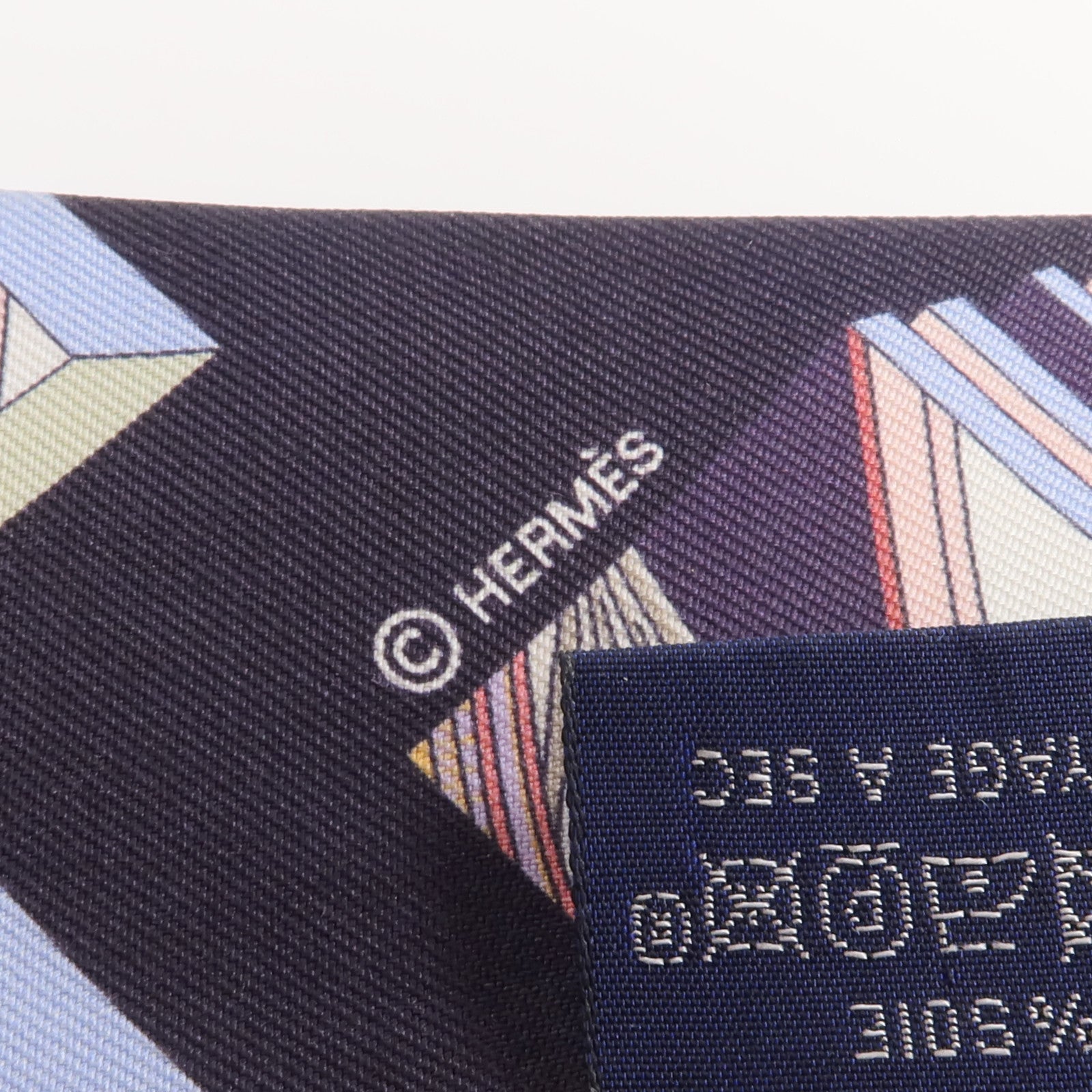 HERMES 絲質Twilly絲巾
