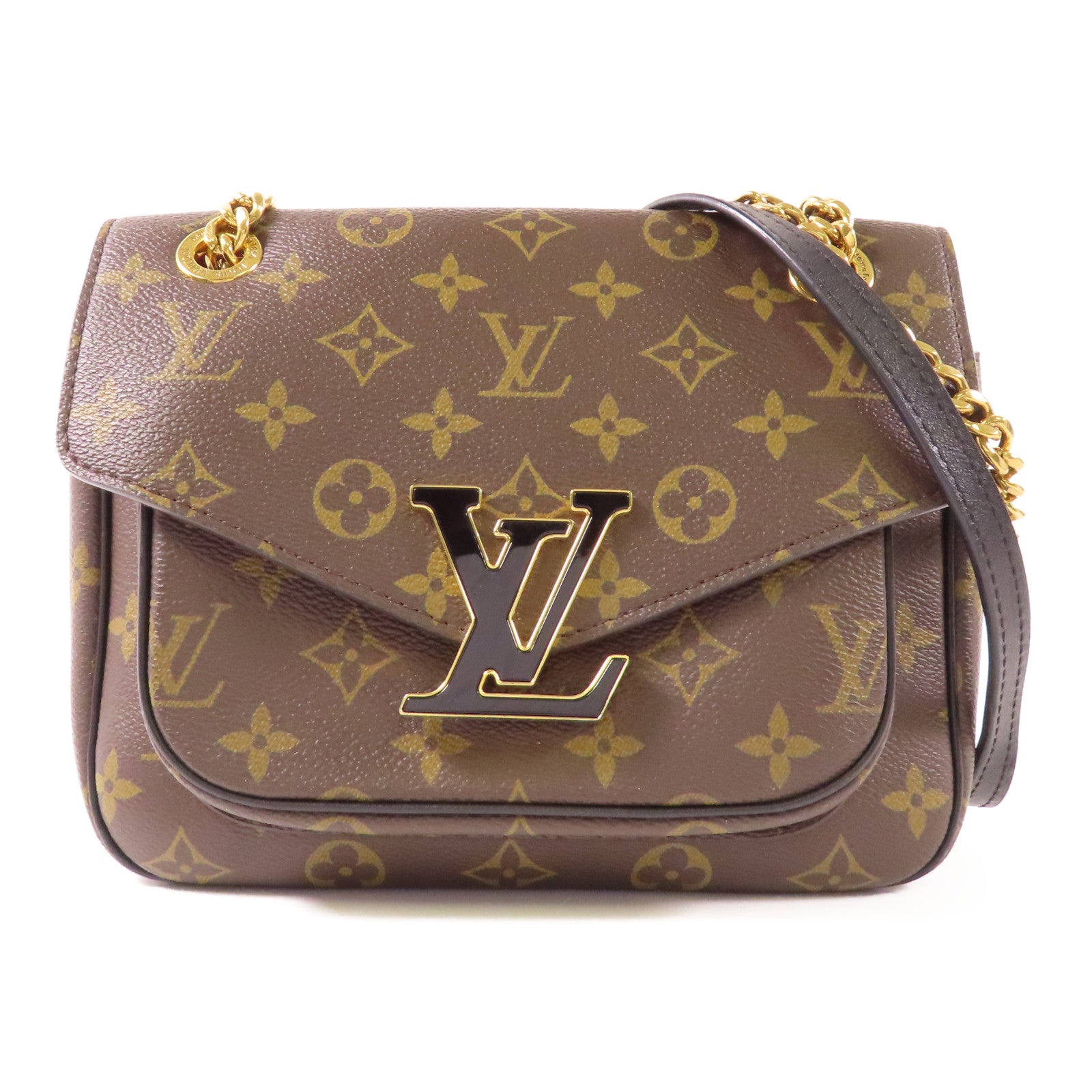 LOUIS VUITTON Monogram Passy金扣肩背袋