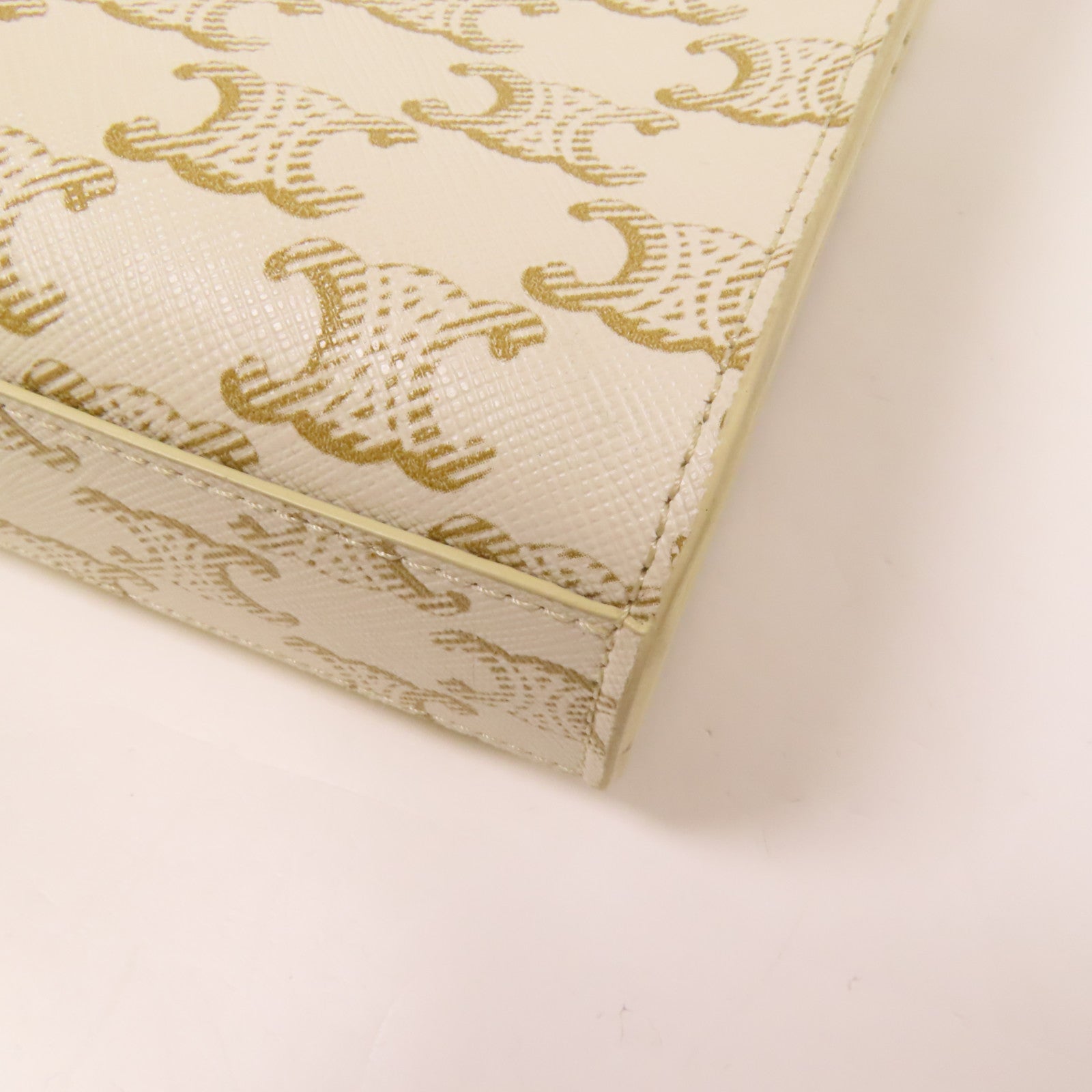 CELINE 塗層帆布Mini Vertical Cabas手挽肩背兩用袋