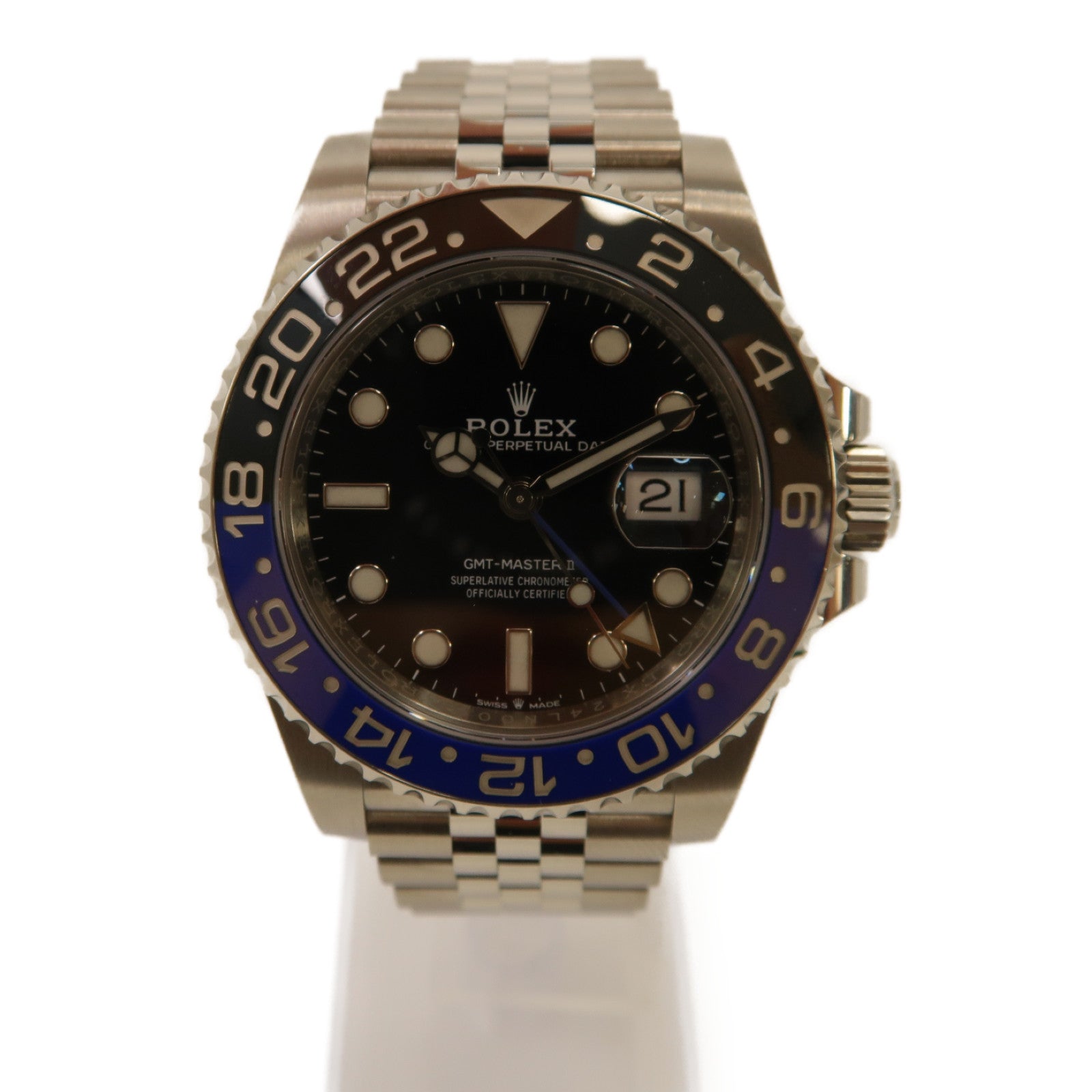 ROLEX GMT Master II不鏽鋼手錶自動機芯黑色