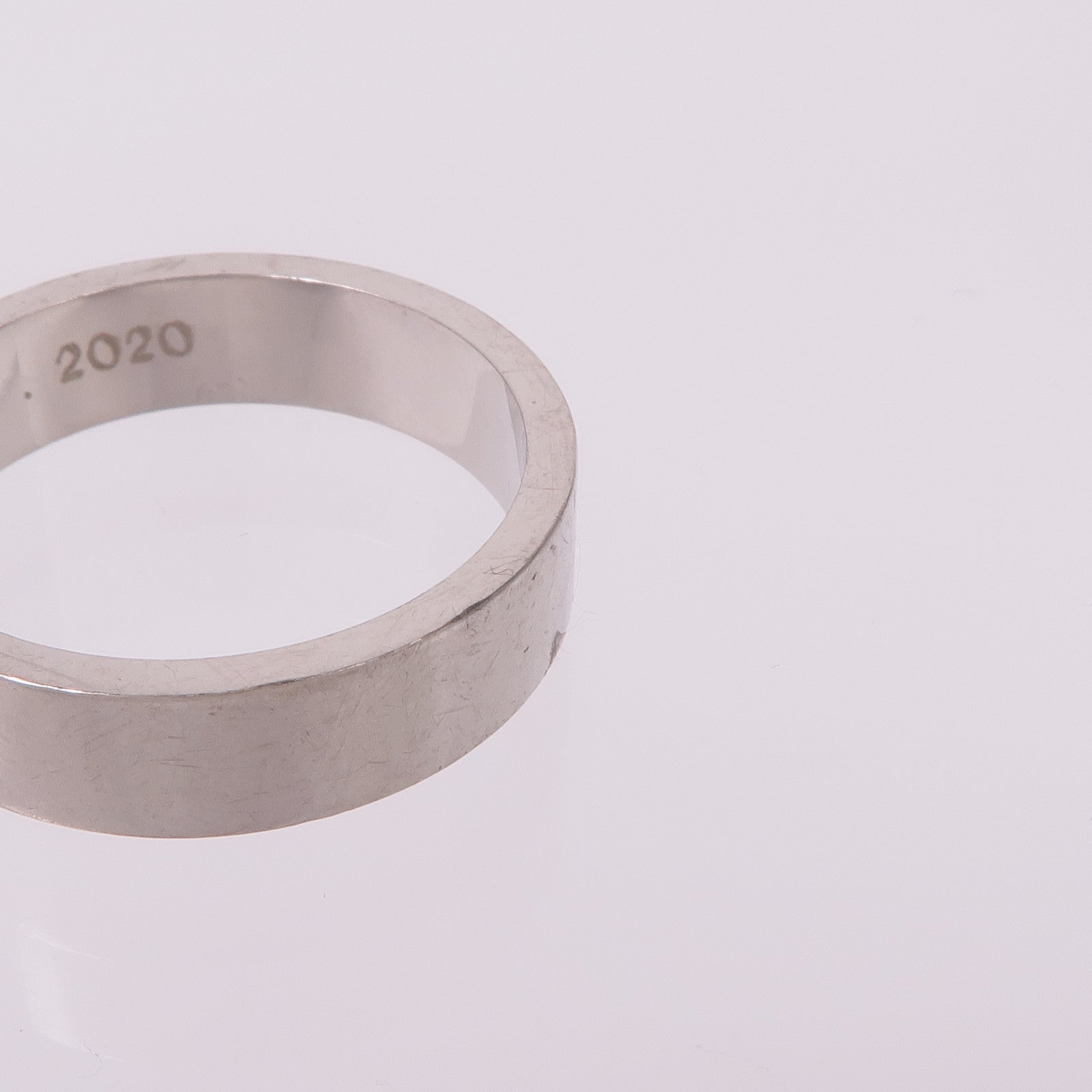 CARTIER PT950鉑金C de Cartier Wedding Band戒指Cartier#57/US#8