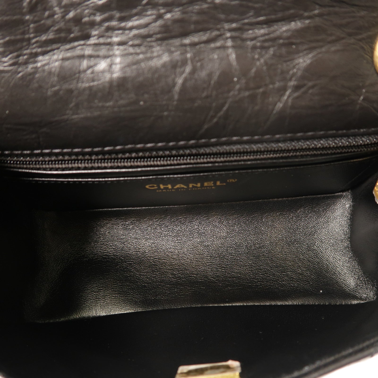 CHANEL 【激減優惠】牛皮皮革2.55 Mini金扣鏈帶肩背袋