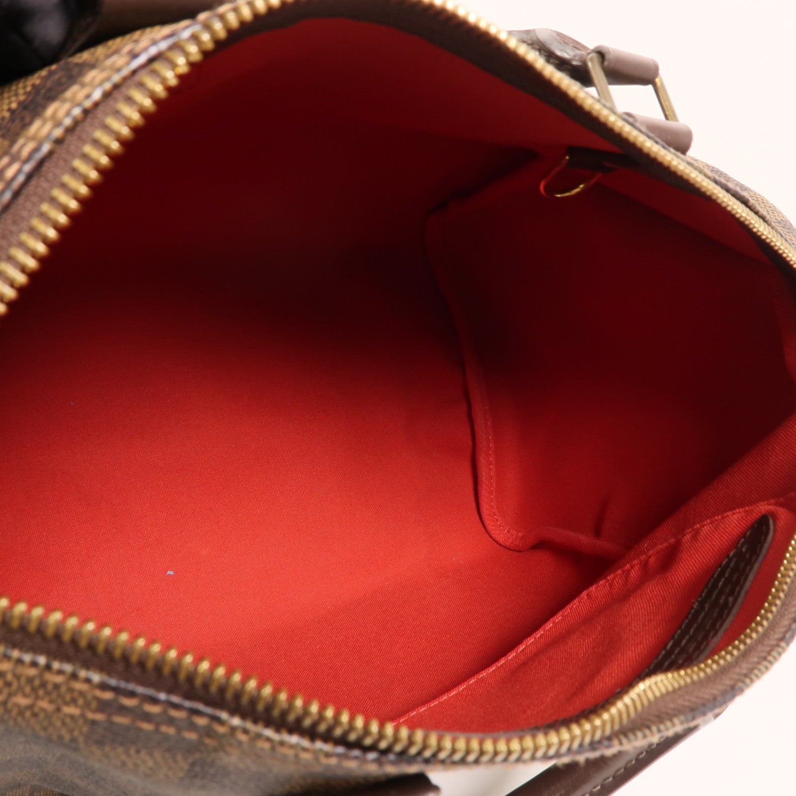 LOUIS VUITTON Damier Speedy 30金扣手挽袋