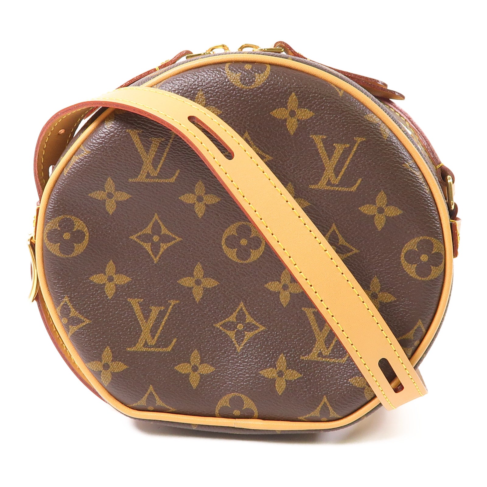LOUIS VUITTON Monogram Boite Chapeau Souple PM金扣肩背袋