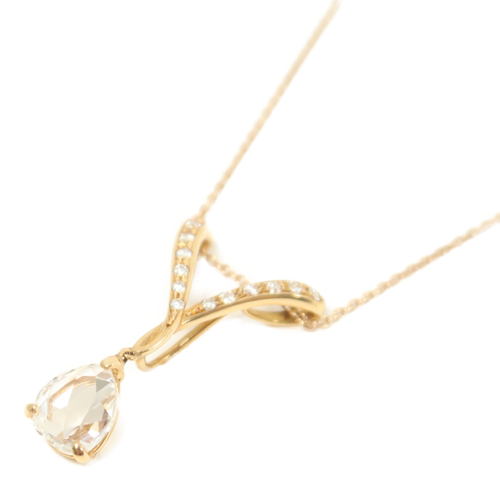 JEWELRY 【激減優惠】18K玫瑰金Necklace鑽石項鍊