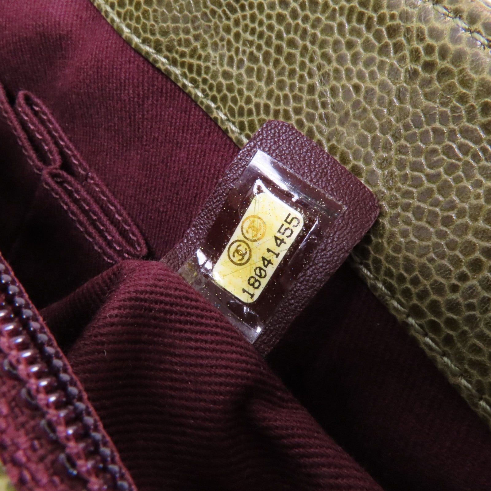CHANEL 牛皮皮革Shoulder Bag銀扣鏈帶肩背袋