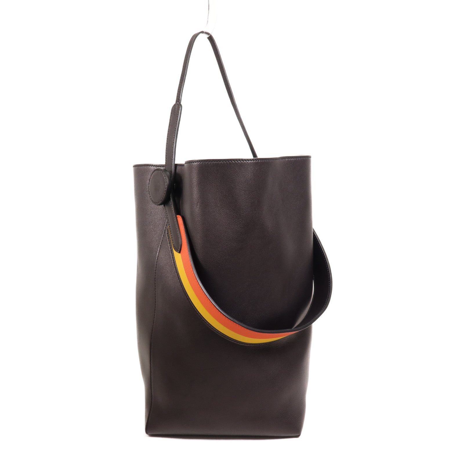 HERMES Evercolor皮革Licol 19手挽肩背兩用袋Noir