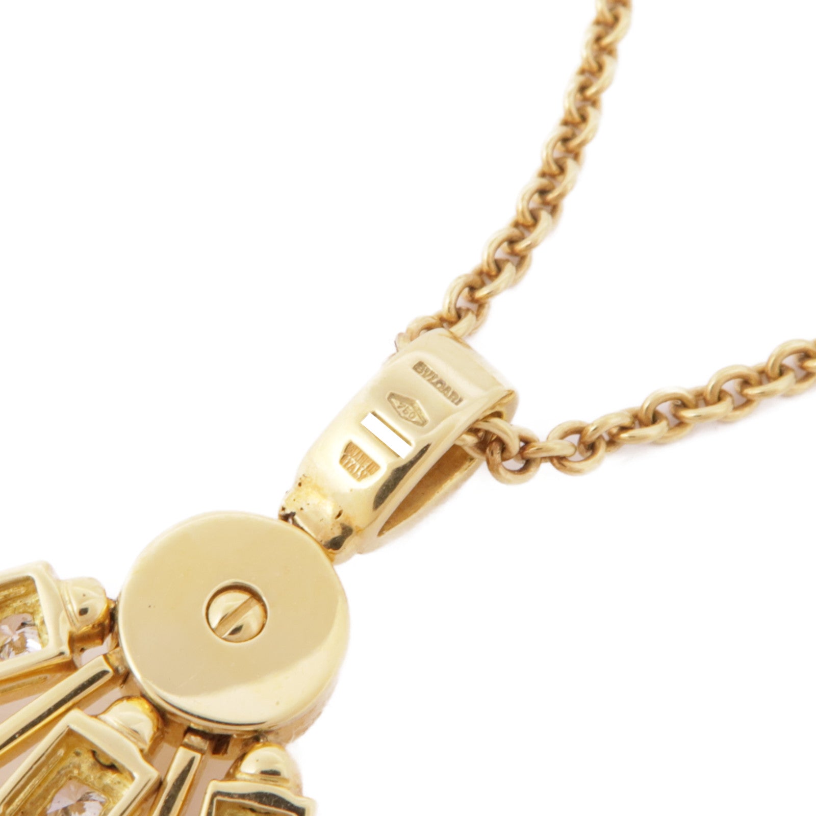 BVLGARI 18K黃金Astra Recerchi Fireworks鑽石項鍊