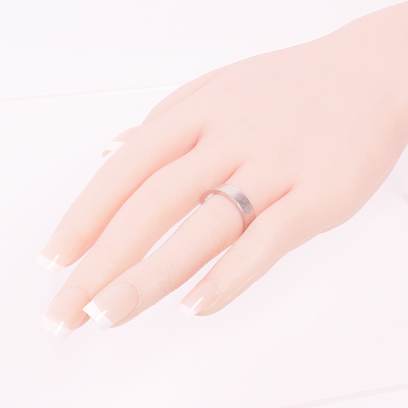 CARTIER PT950鉑金C de Cartier Wedding Band戒指Cartier#57/US#8