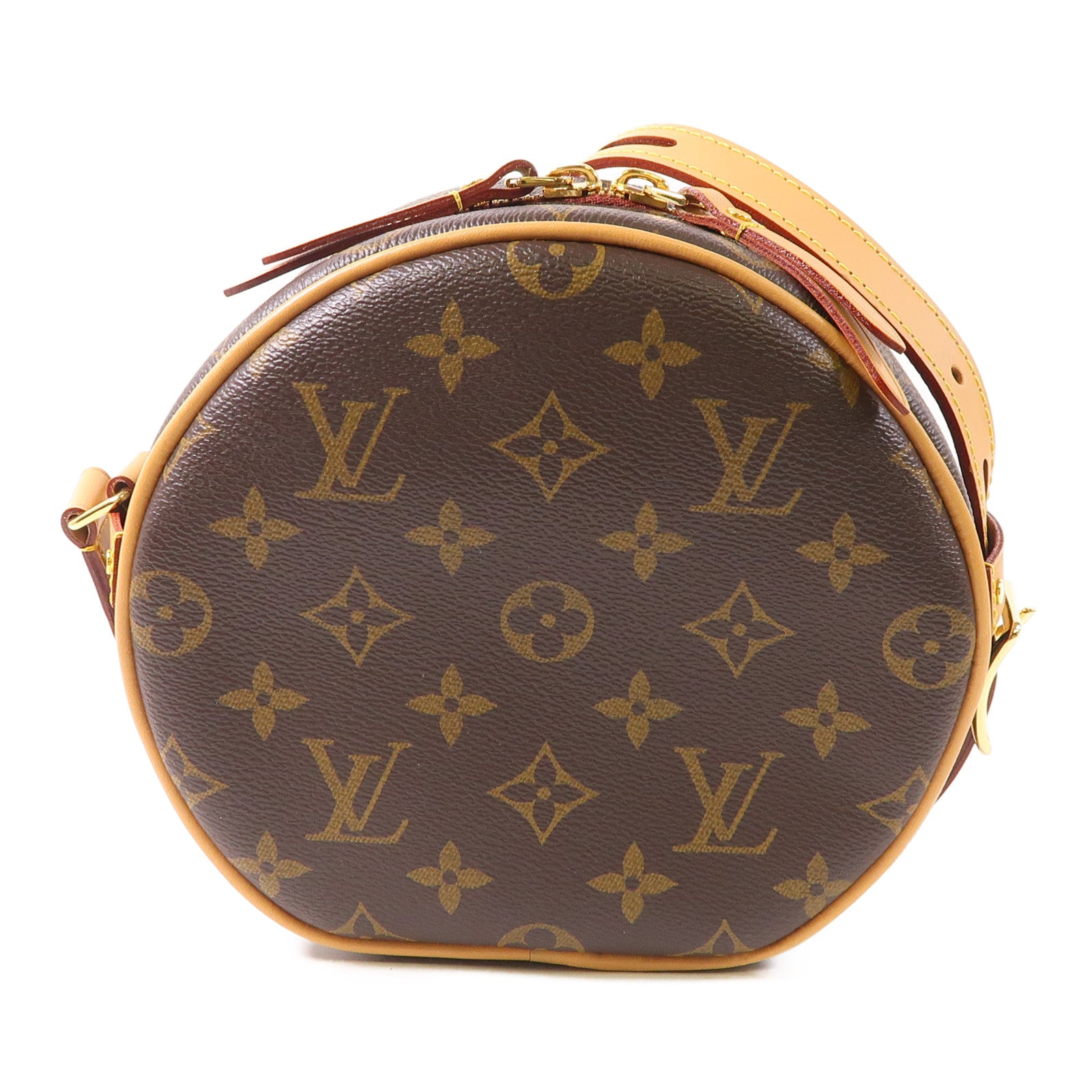 LOUIS VUITTON Monogram Boite Chapeau Souple PM金扣肩背袋