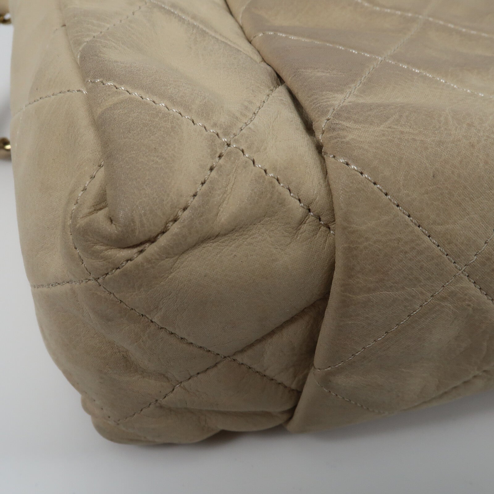 CHANEL 牛皮皮革Chain Shoulder鏈帶肩背袋