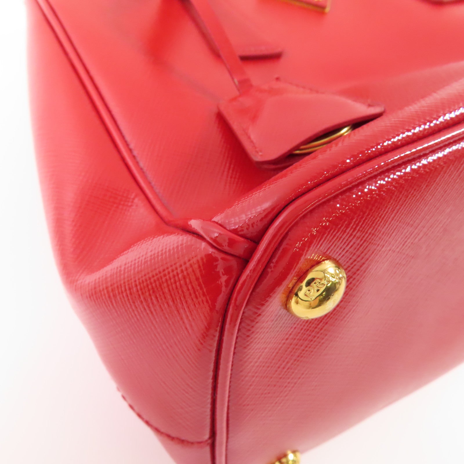 PRADA Saffiano皮革2 Way Shoulder Bag金扣手挽肩背兩用袋