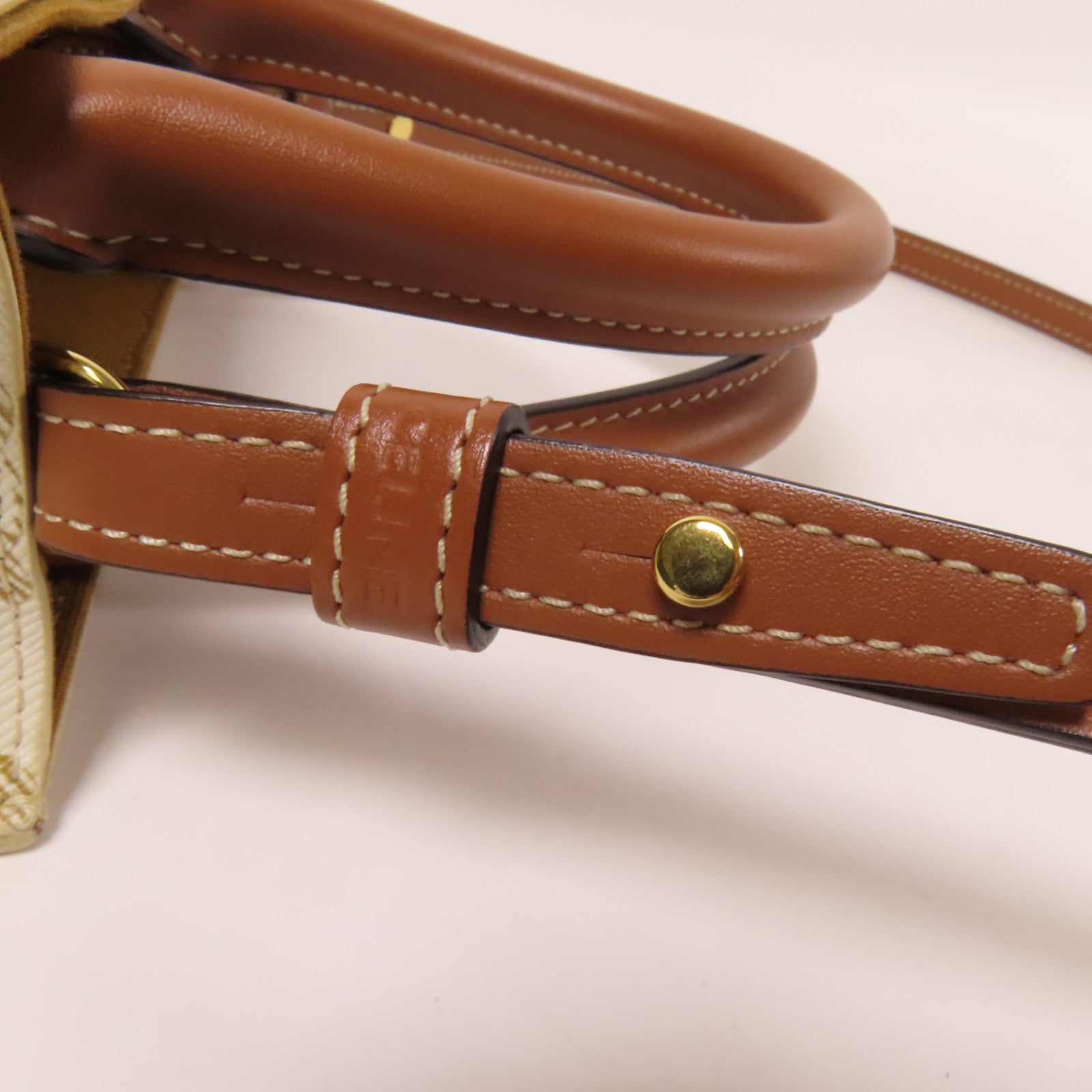 CELINE 塗層帆布Mini Vertical Cabas手挽肩背兩用袋