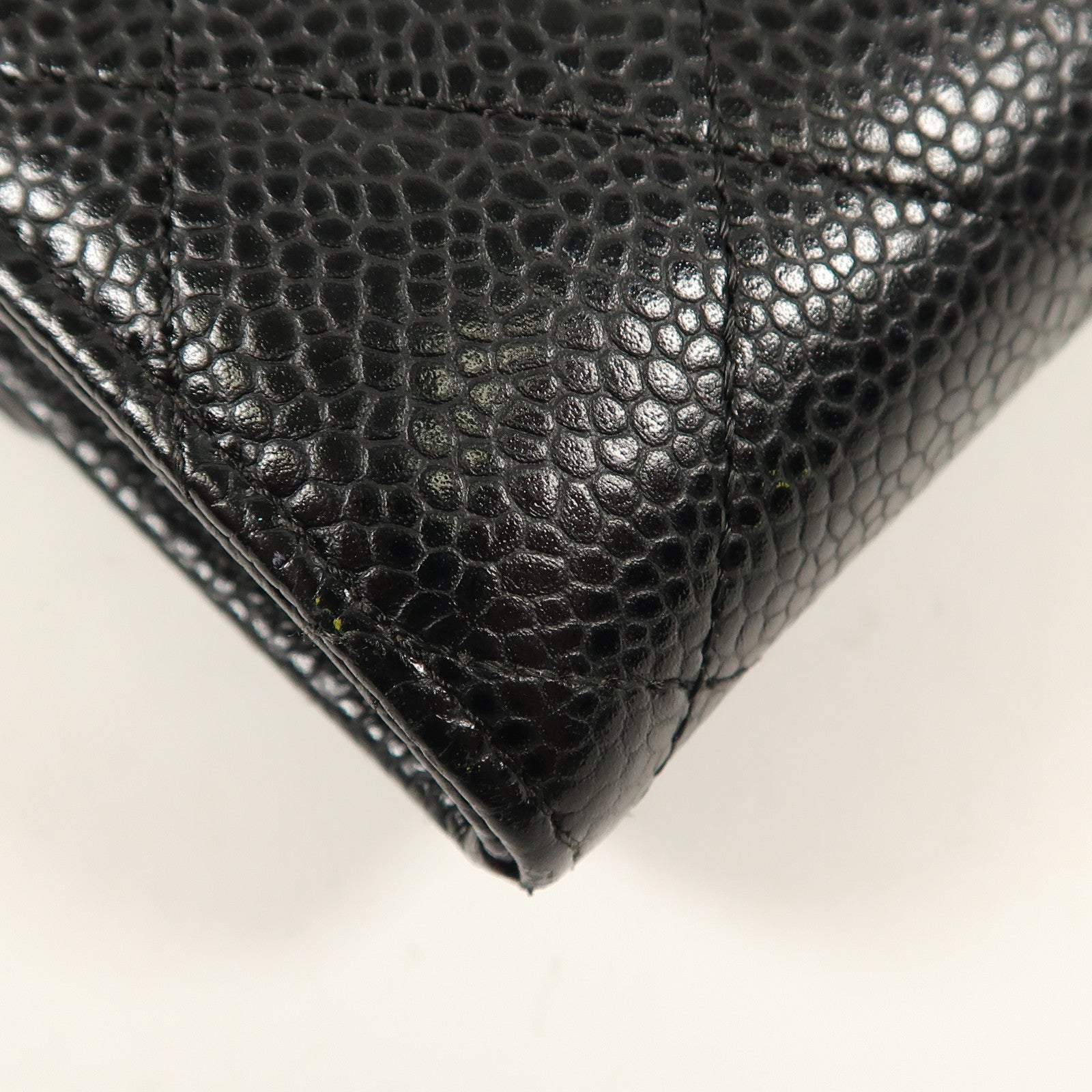 CHANEL 牛皮皮革Wallet金扣長錢包
