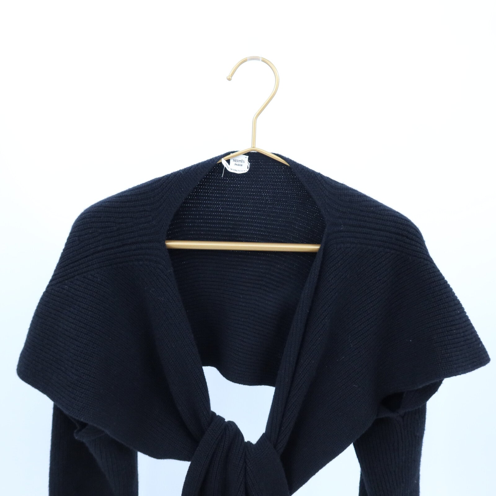 HERMES Cashmere Scarf Bolero針織