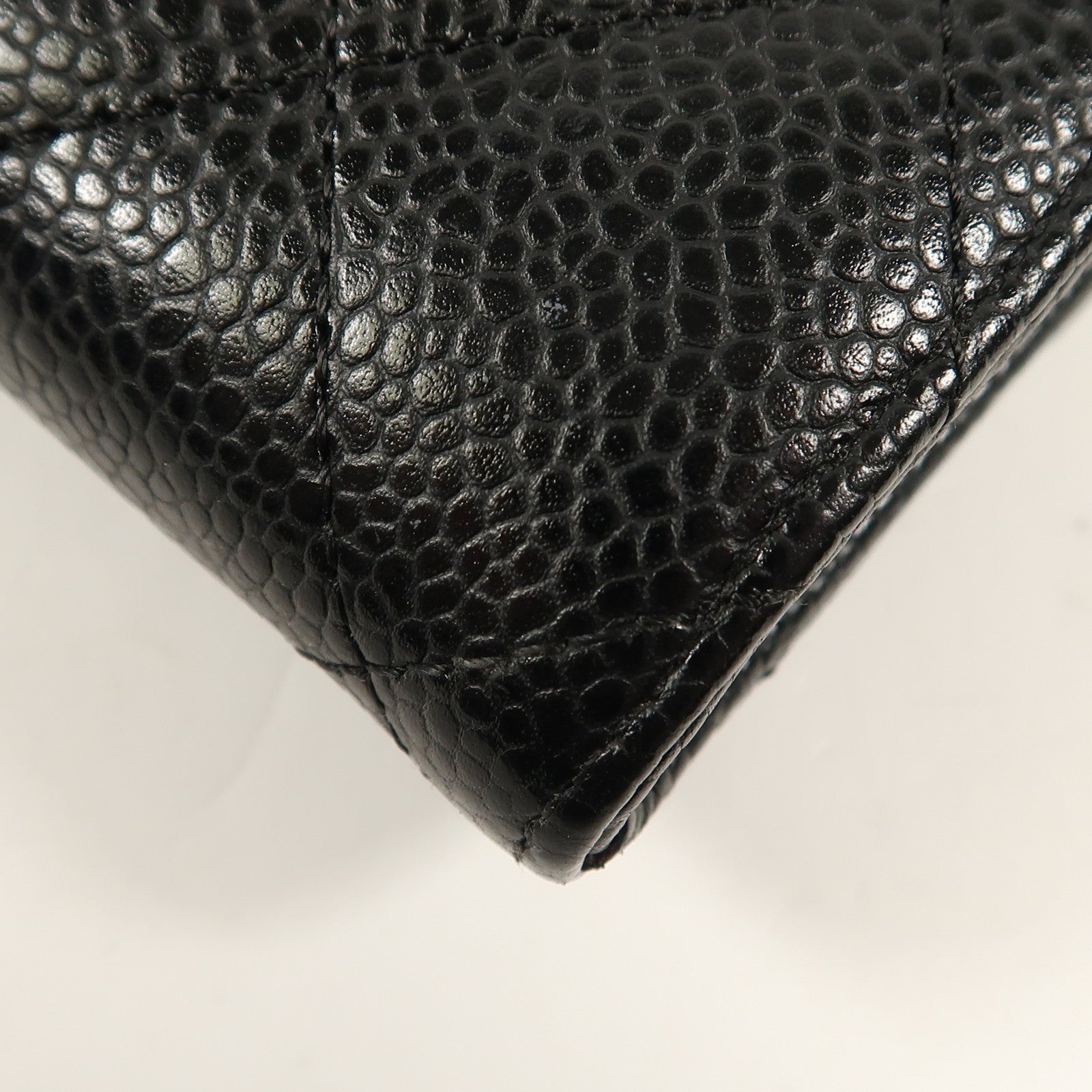 CHANEL 牛皮皮革Wallet金扣長錢包