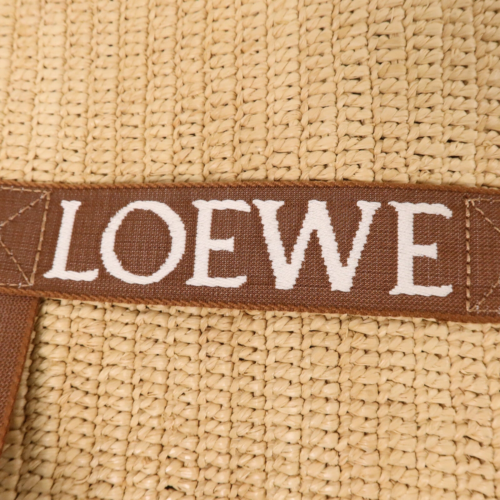 LOEWE Raffia Fold Shopper手挽袋