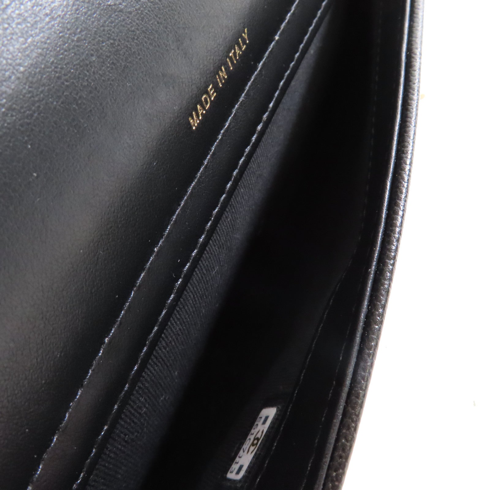 CHANEL 【激減優惠】菱格Caviar皮革Chain Shoulder Bag金扣鏈帶肩背袋黑色
