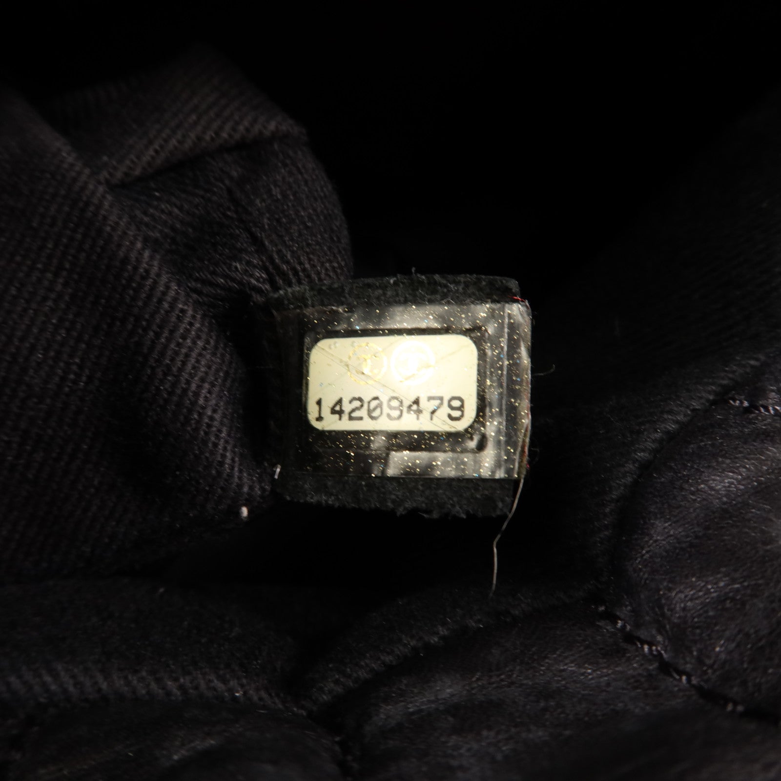 CHANEL 牛皮皮革/毛皮Shoulder Bag銀扣肩背袋