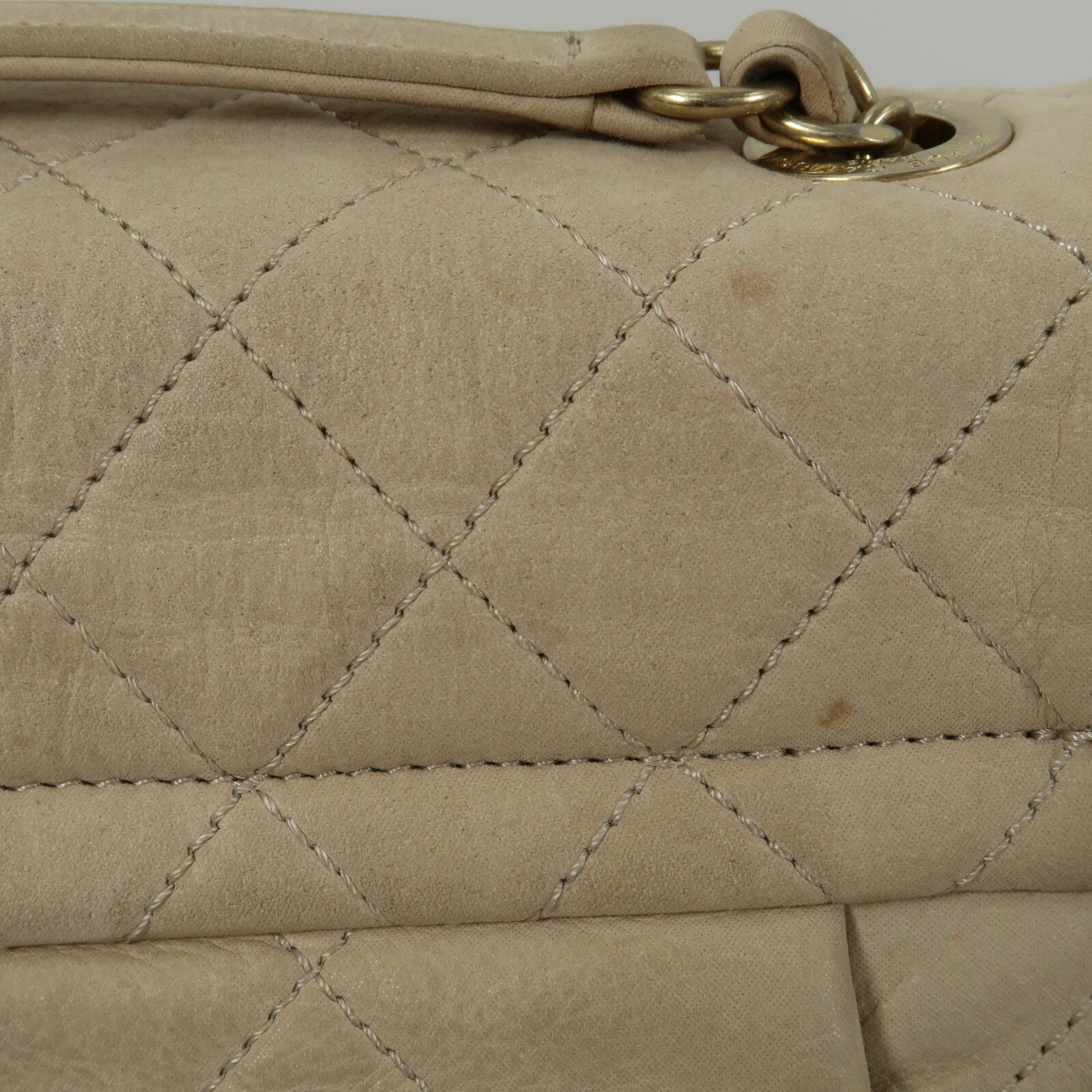 CHANEL 牛皮皮革Chain Shoulder鏈帶肩背袋
