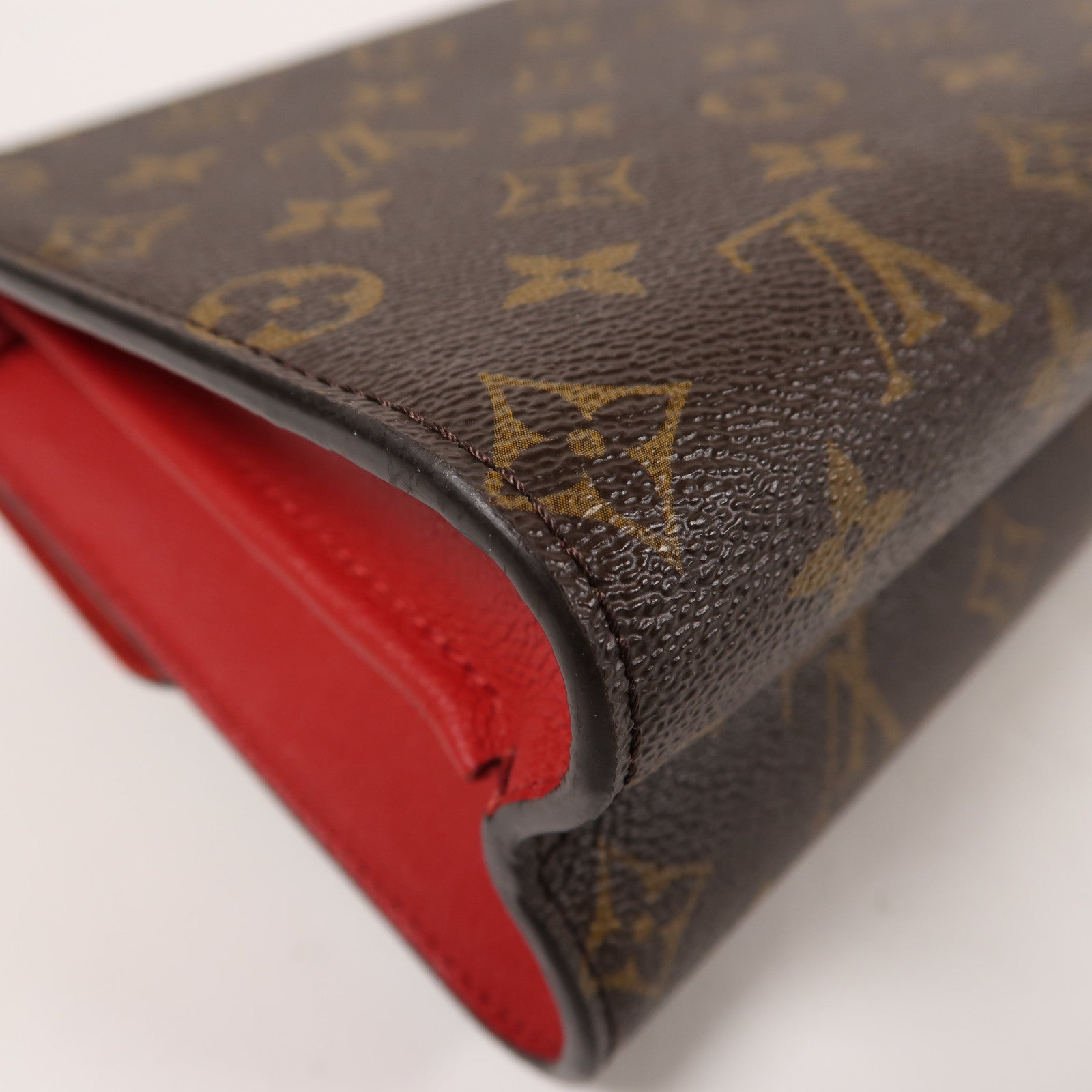 LOUIS VUITTON Monogram Victoire金扣鏈帶肩背袋