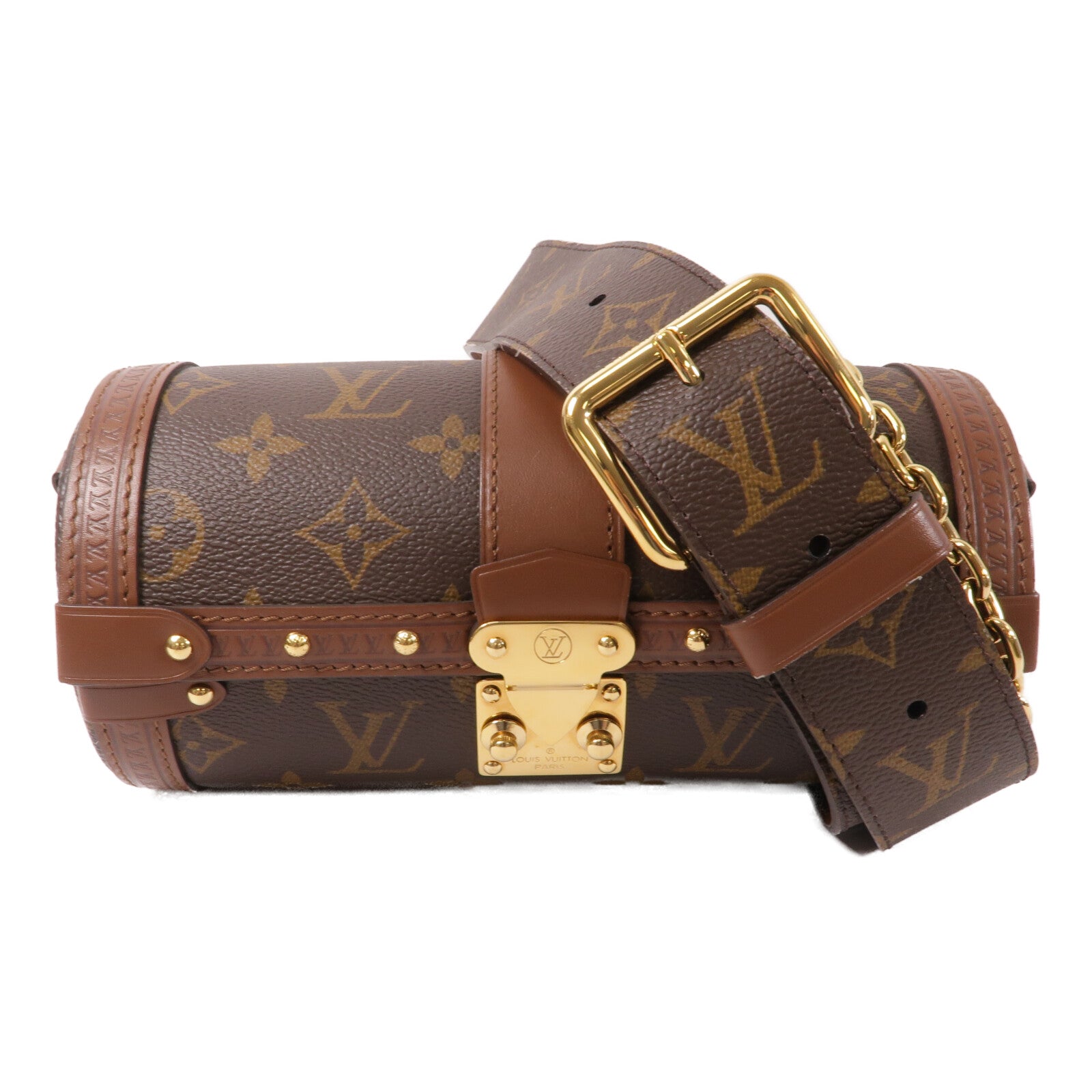 LOUIS VUITTON Monogram Papillon Trunk手挽肩背兩用袋