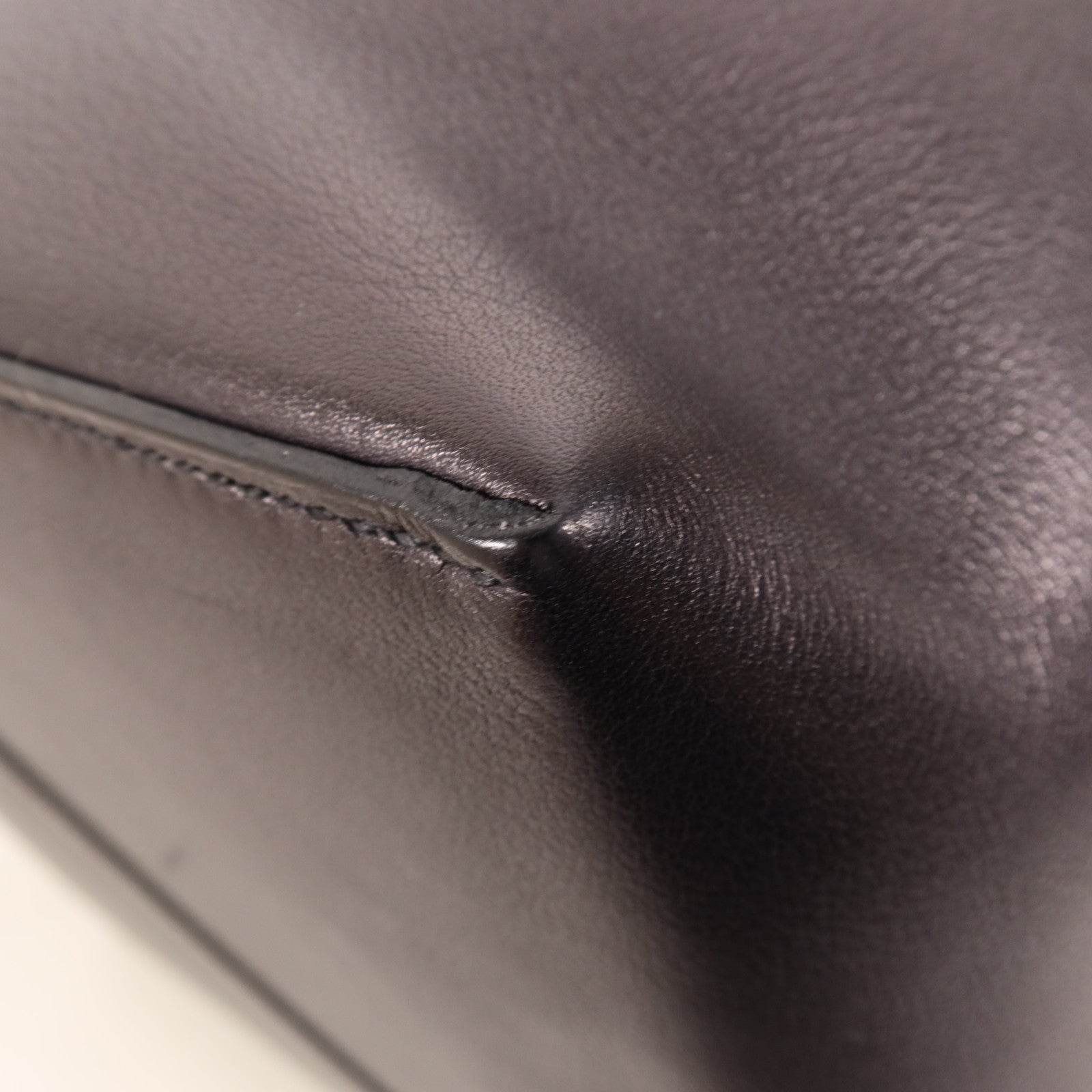 HERMES Evercolor皮革Licol 19手挽肩背兩用袋Noir