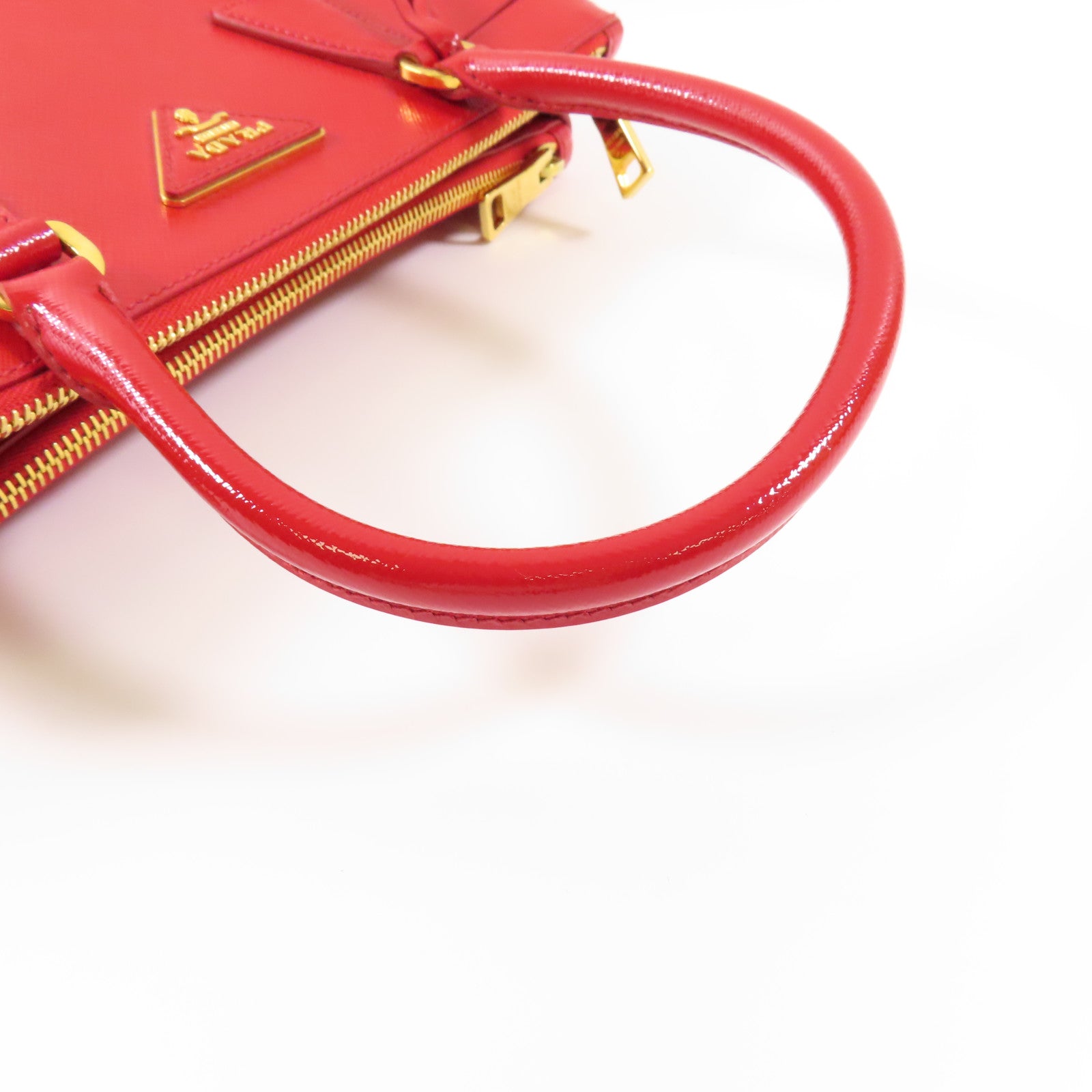 PRADA Saffiano皮革2 Way Shoulder Bag金扣手挽肩背兩用袋