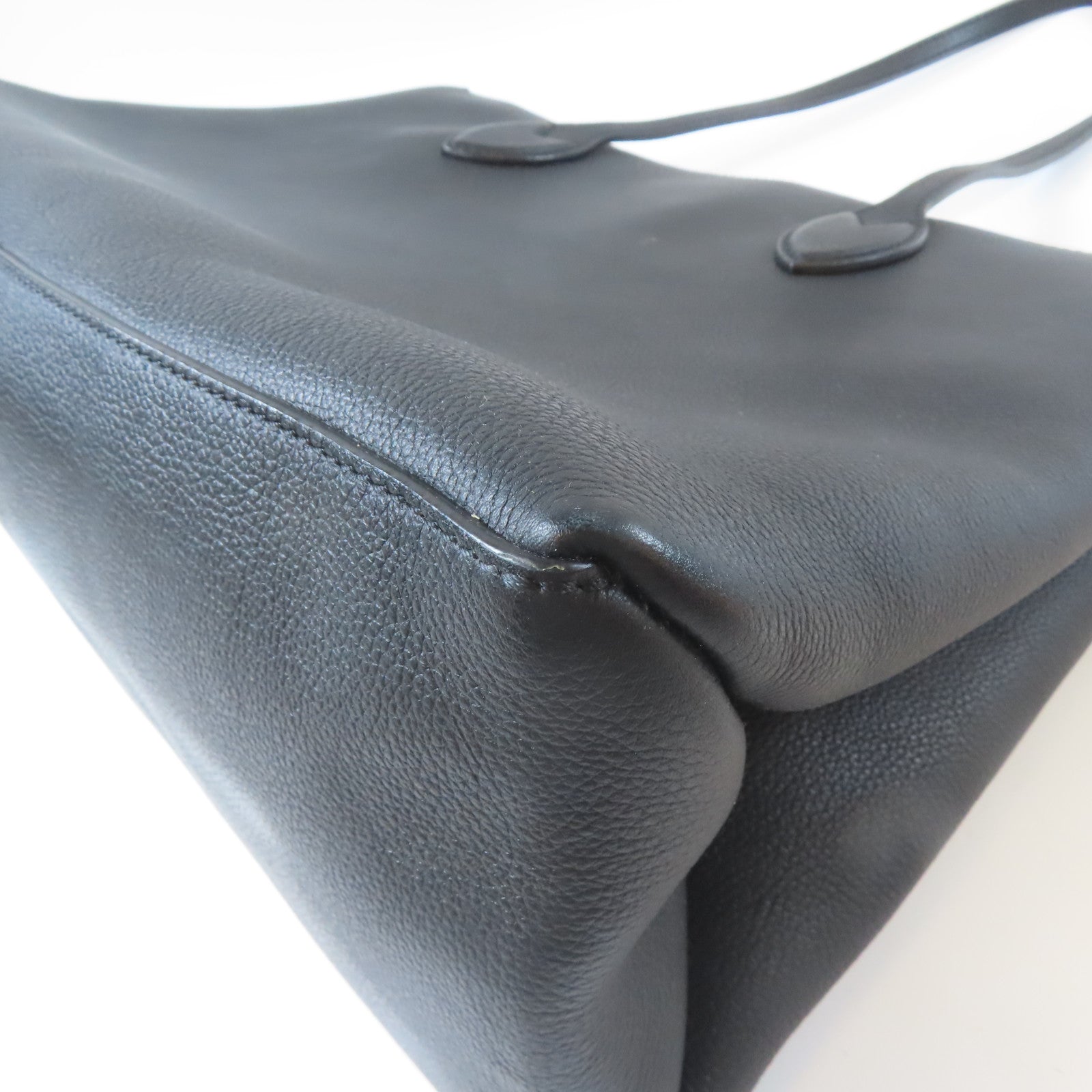 LOUIS VUITTON 【激減優惠】牛皮皮革Lockme Tote金扣肩背袋黑色