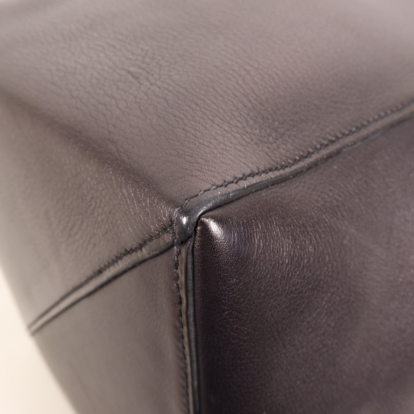 HERMES Evercolor皮革Licol 19手挽肩背兩用袋Noir