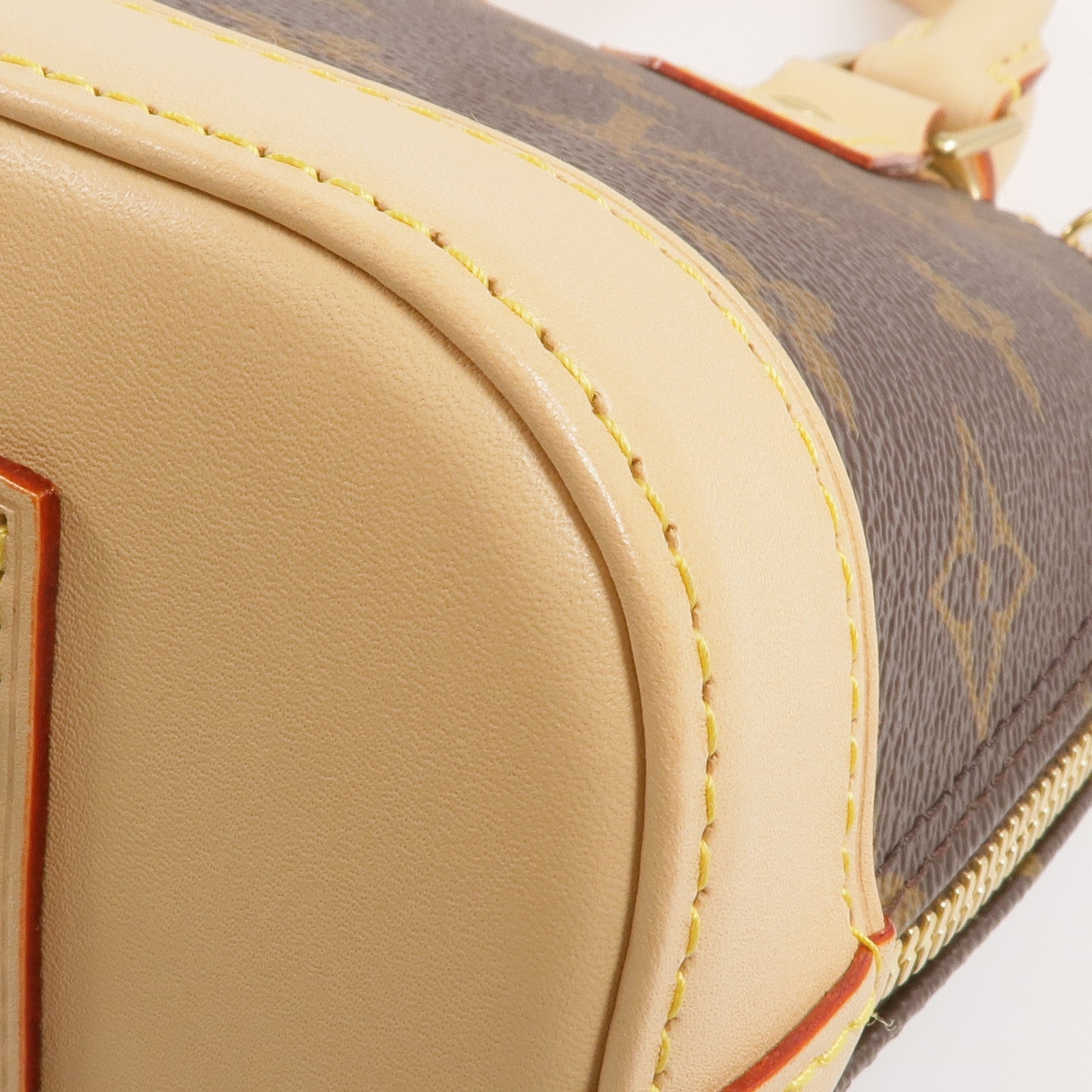 LOUIS VUITTON Monogram Alma BB金扣手挽肩背兩用袋