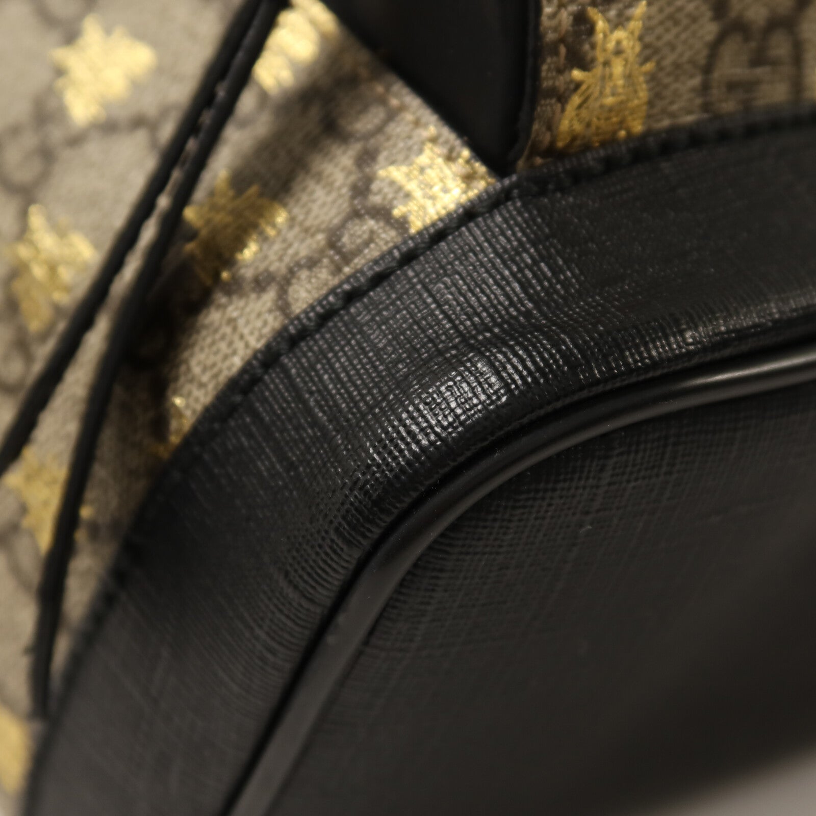GUCCI 塗層帆布GG Supreme Backpack金扣背包