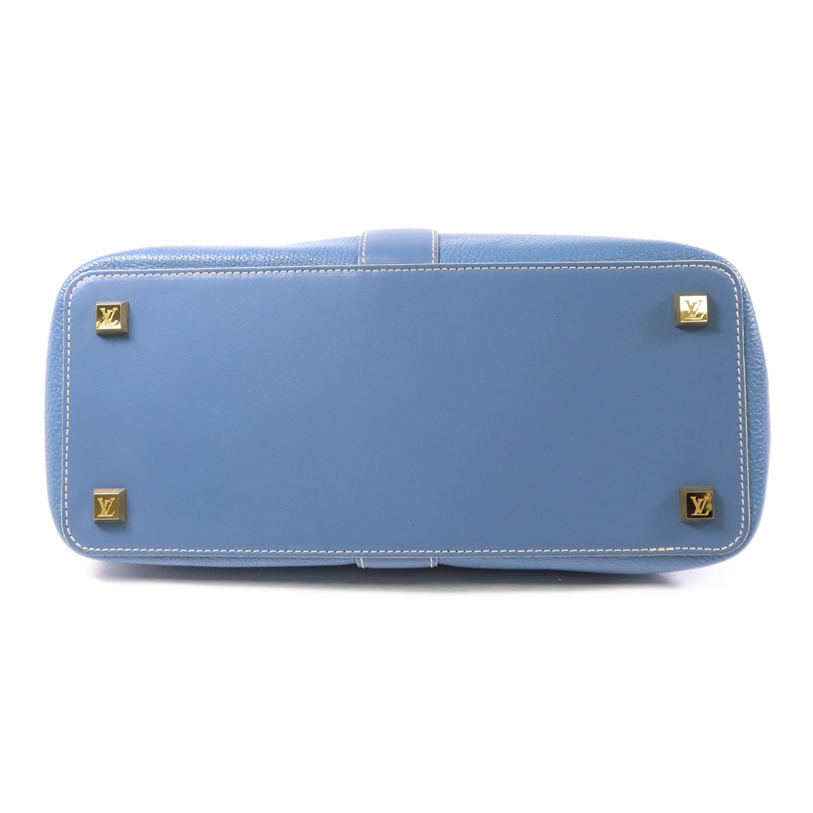 LOUIS VUITTON Suhali Angenieux PM金扣手挽袋