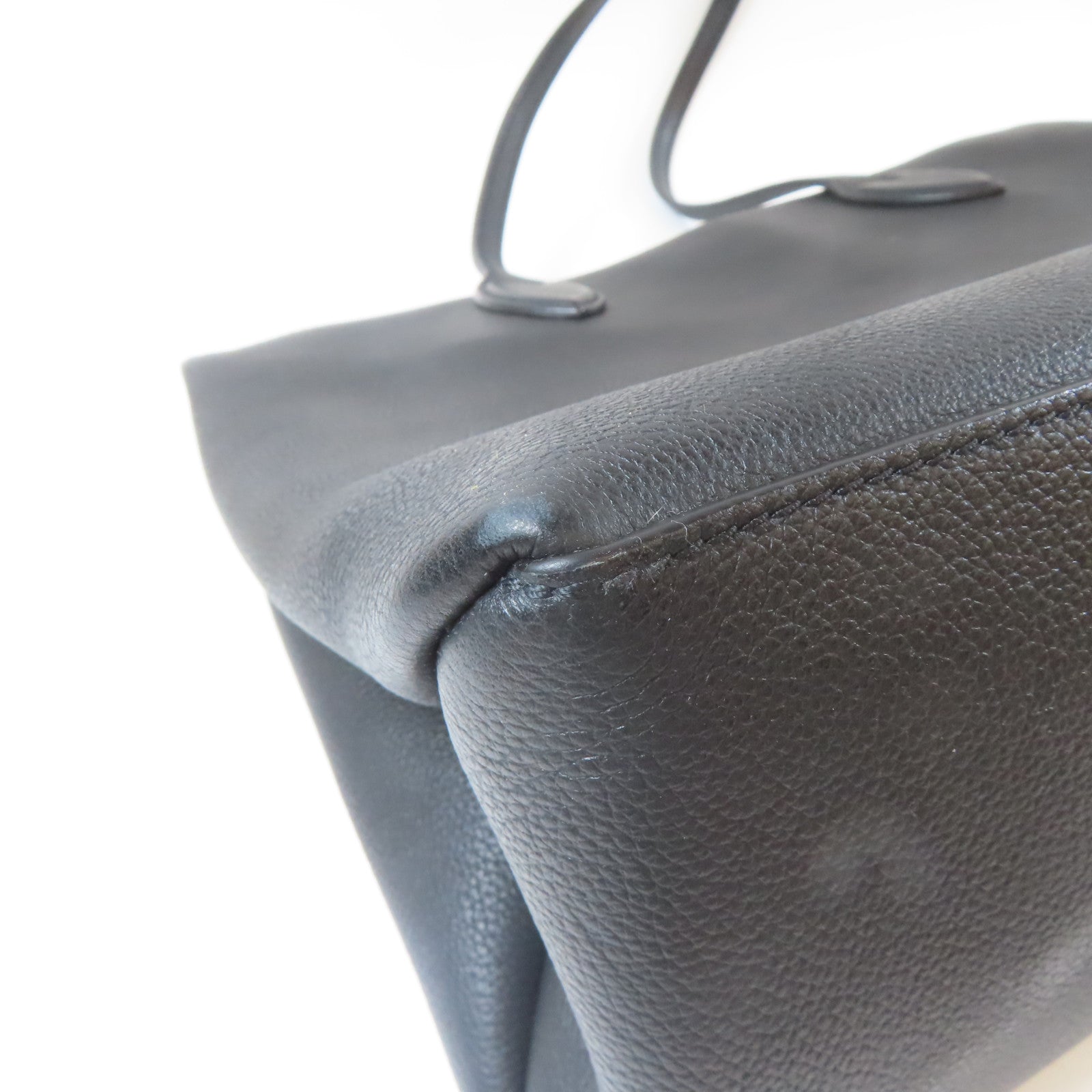LOUIS VUITTON 【激減優惠】牛皮皮革Lockme Tote金扣肩背袋黑色