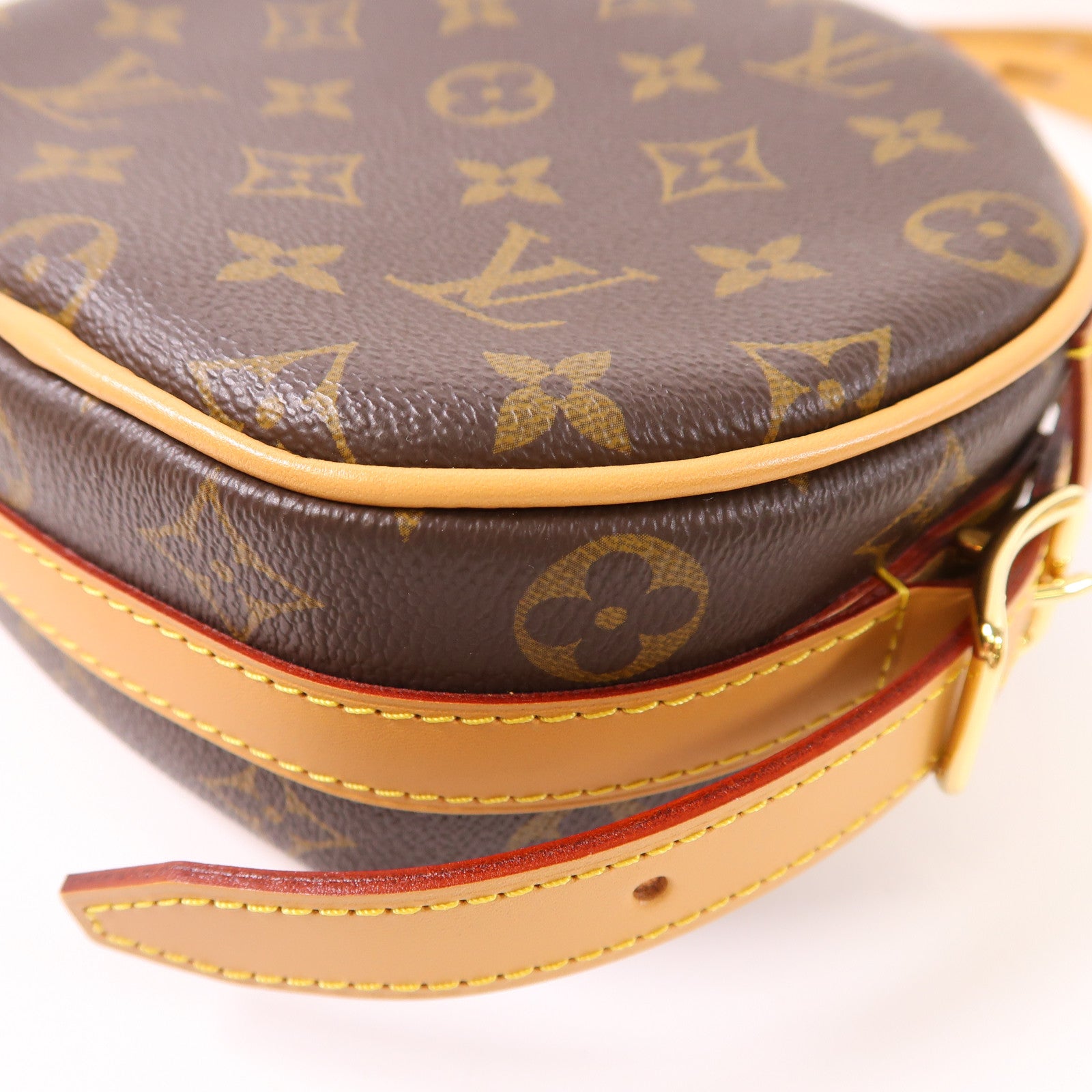 LOUIS VUITTON Monogram Boite Chapeau Souple PM金扣肩背袋