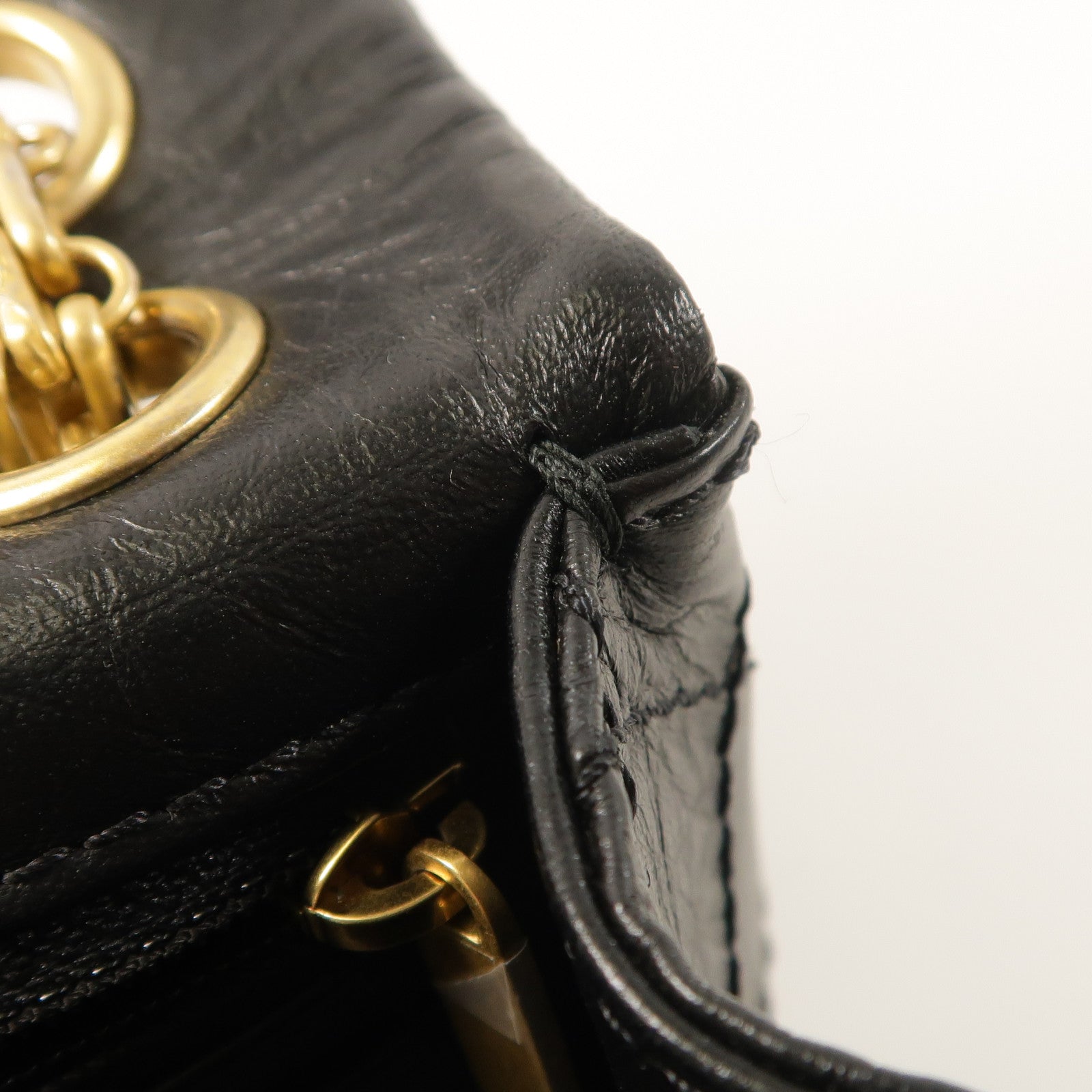 CHANEL 【激減優惠】牛皮皮革2.55 Mini金扣鏈帶肩背袋