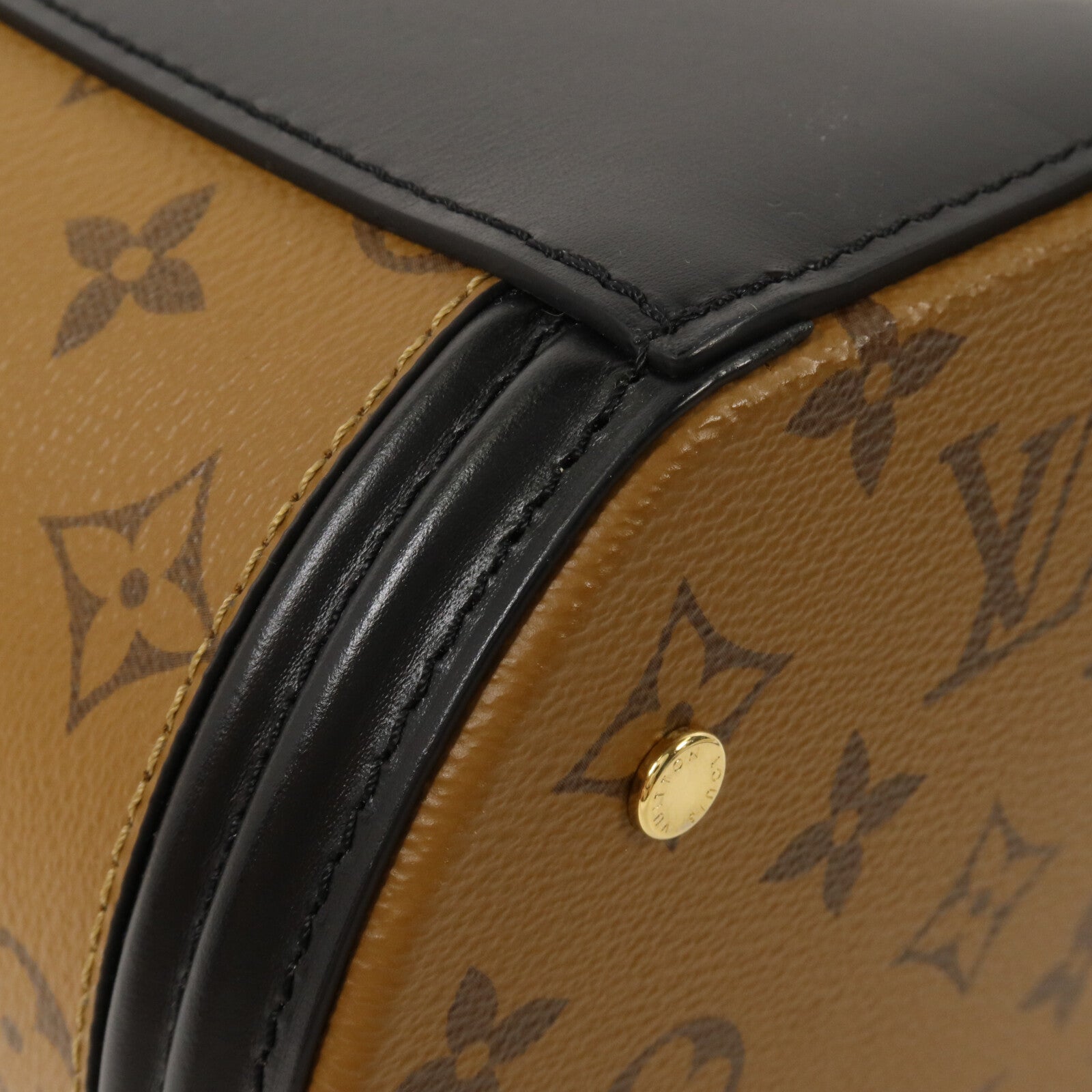 LOUIS VUITTON Monogram Reverse Cannes手挽肩背兩用袋