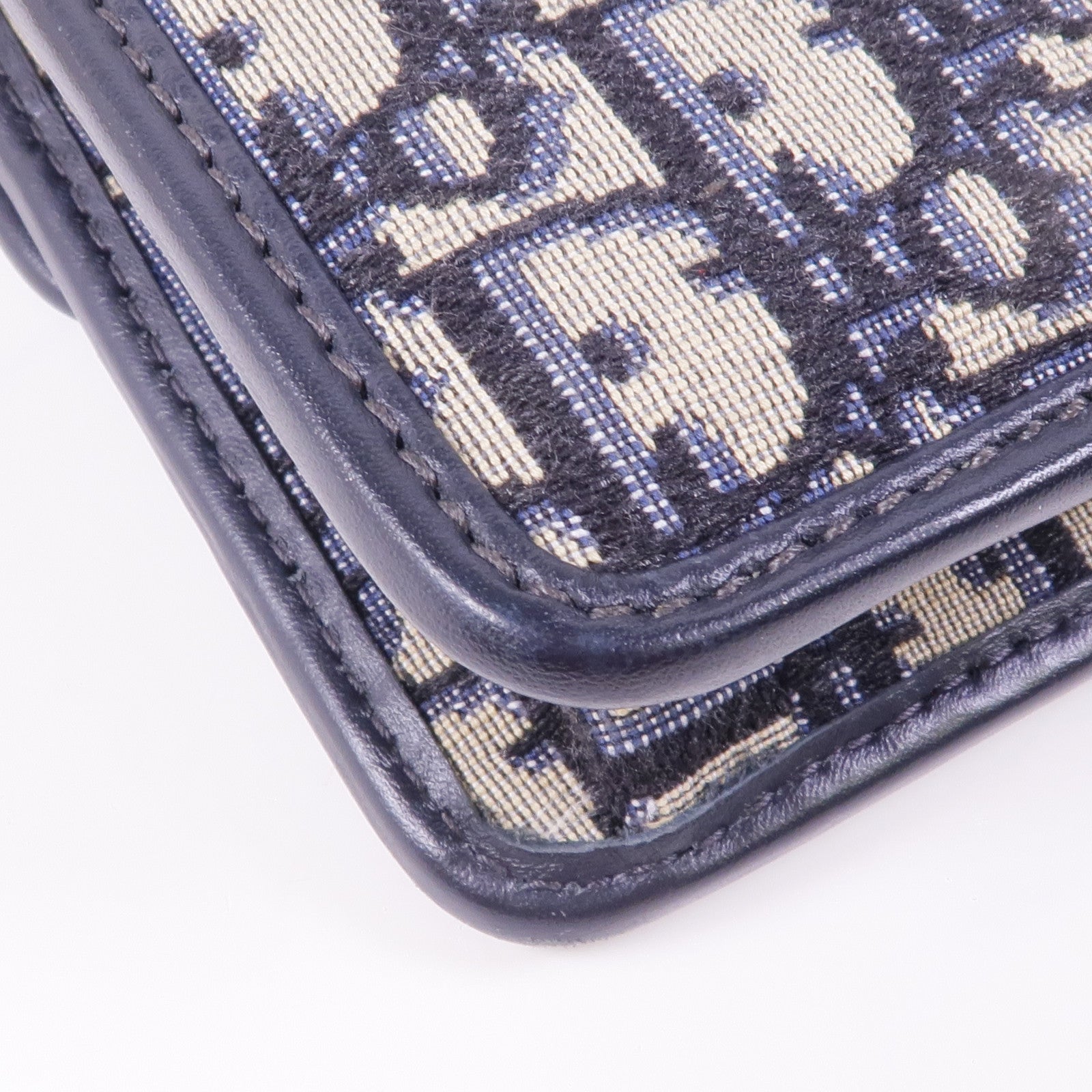 Dior 帆布Montaigne金扣肩背袋