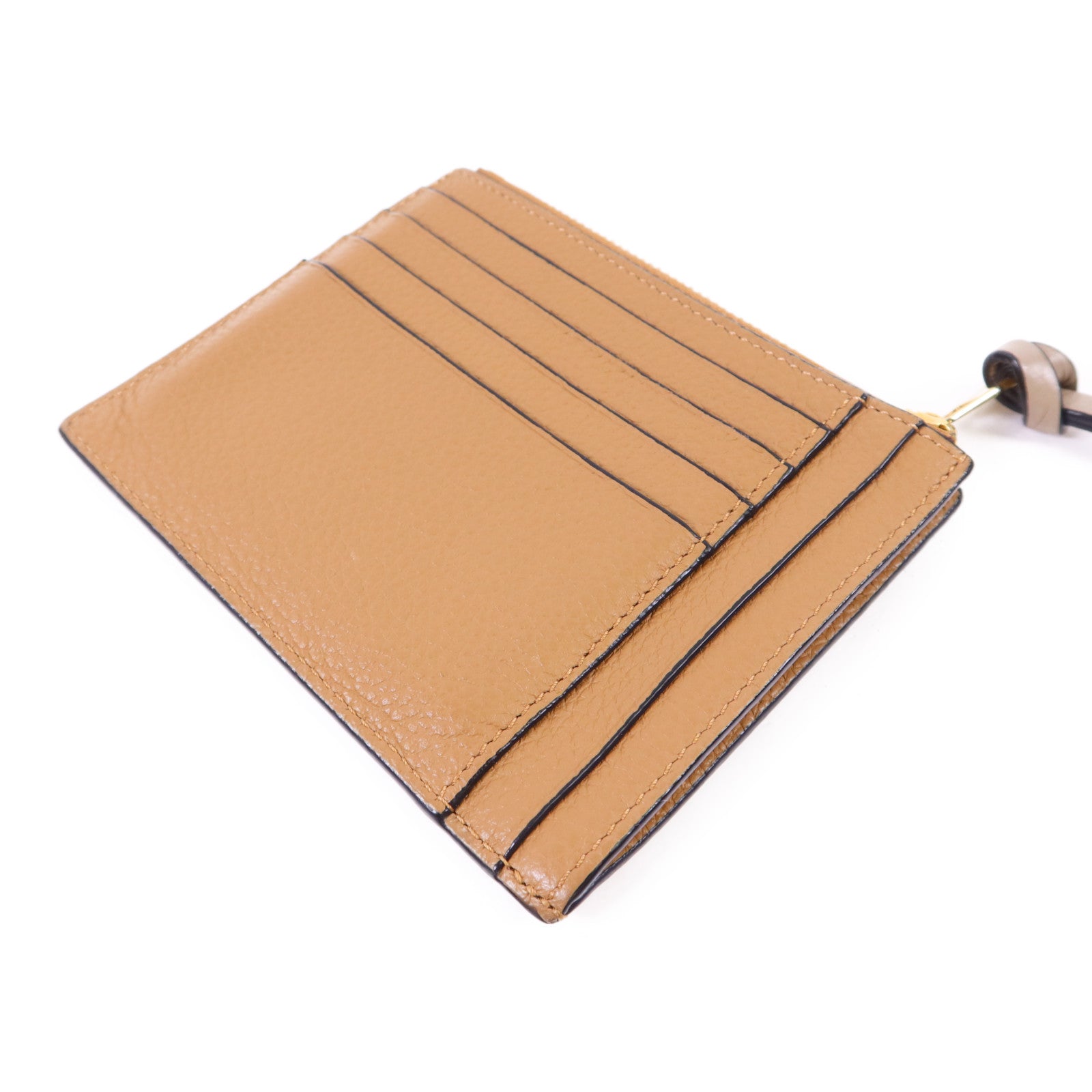 LOEWE 【激減優惠】牛皮皮革Card Case金扣卡片套