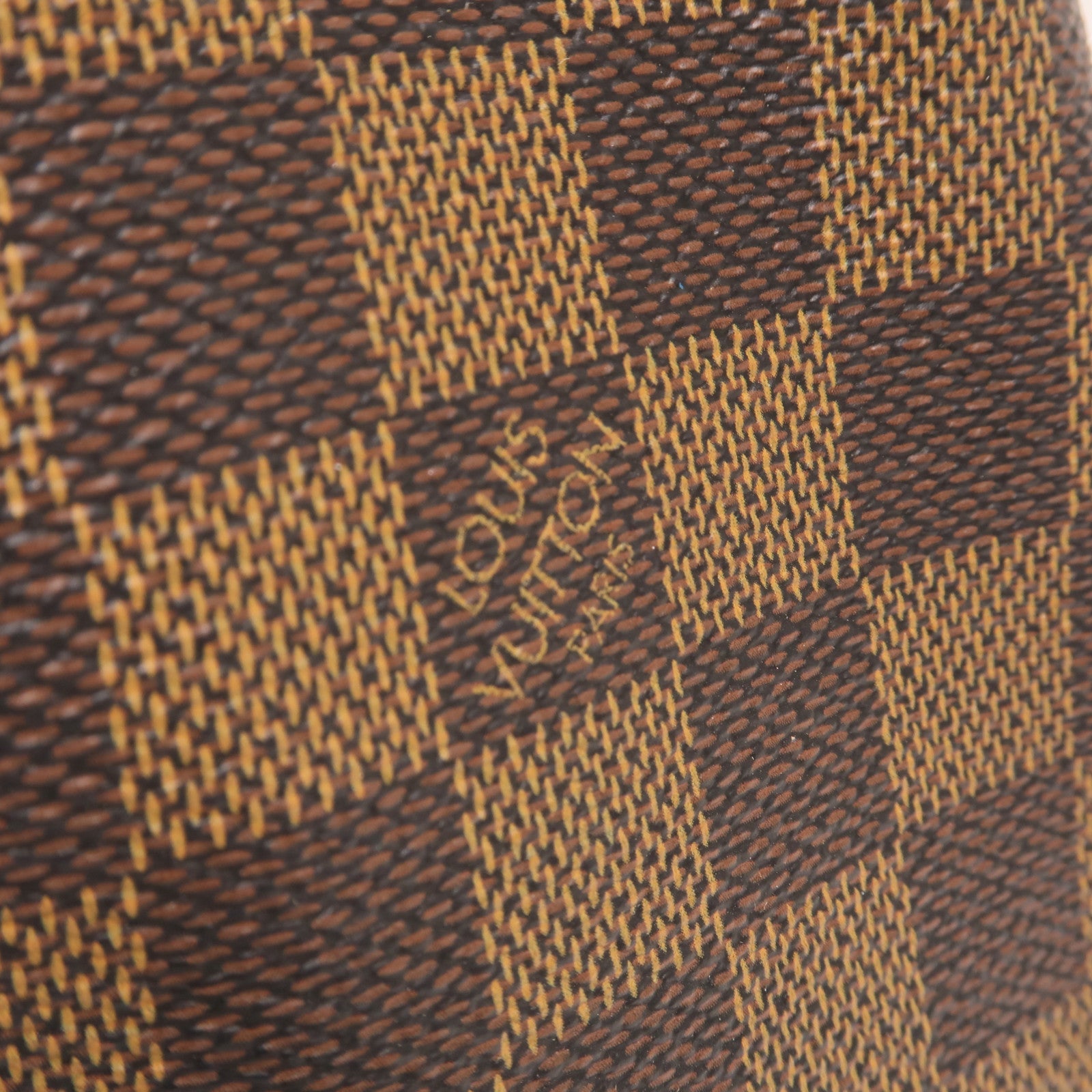 LOUIS VUITTON Damier Speedy 30金扣手挽袋