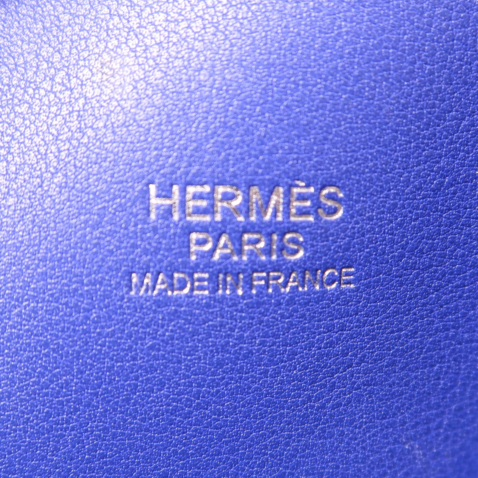 HERMES 【激減優惠】Evercolor皮革Bolide 27銀扣手挽肩背兩用袋7T Bleu Electrique