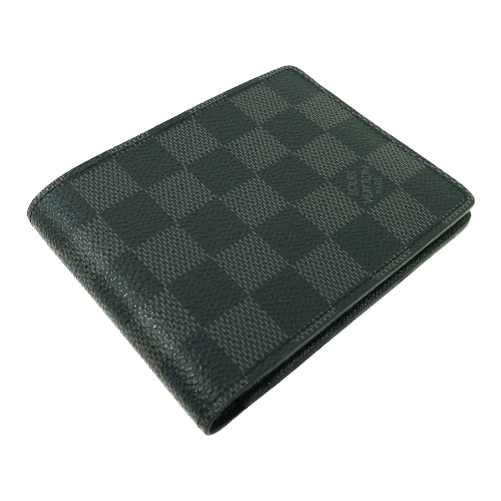 LOUIS VUITTON Damier Graphite Multiple Wallet錢包黑色